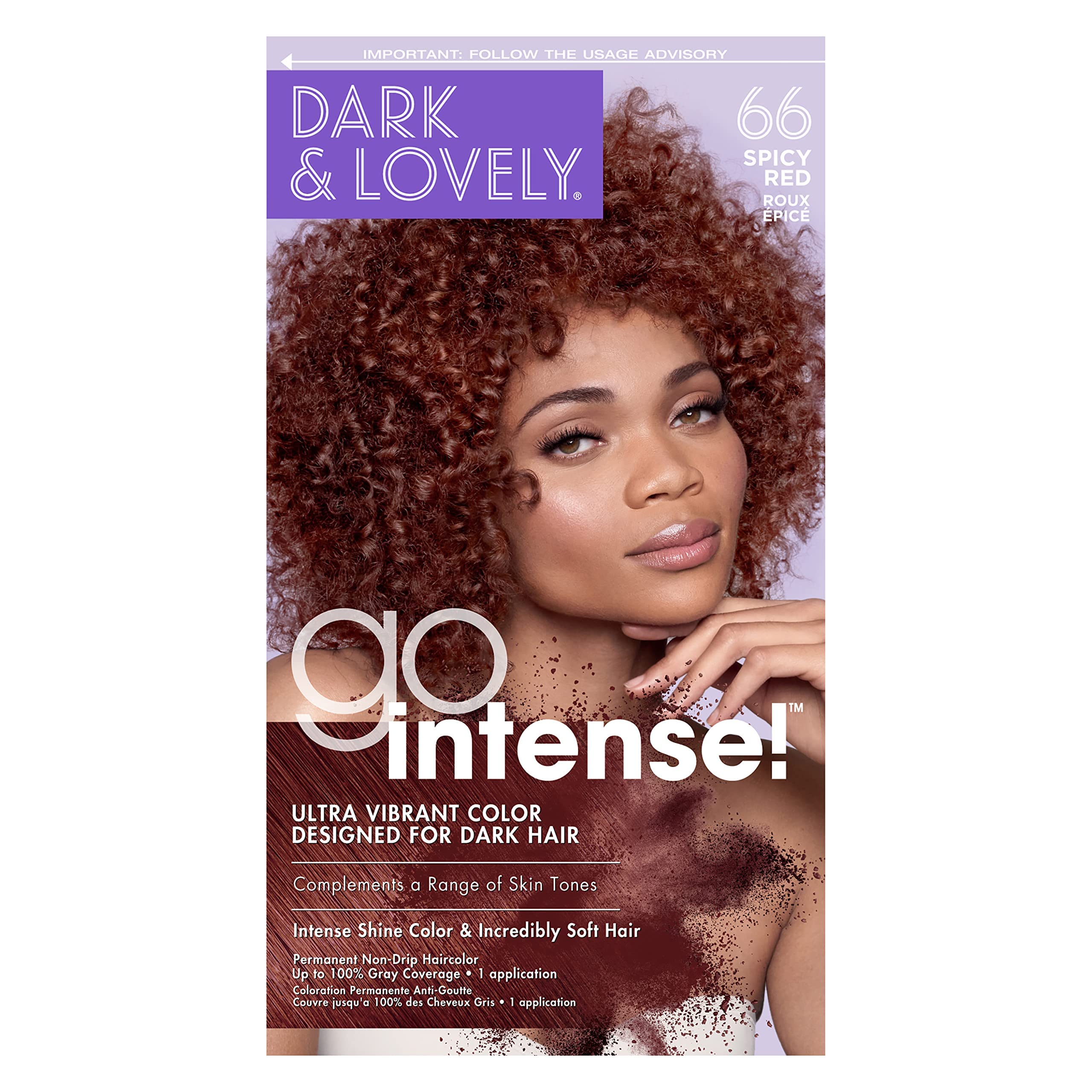 Dark and store lovely dye