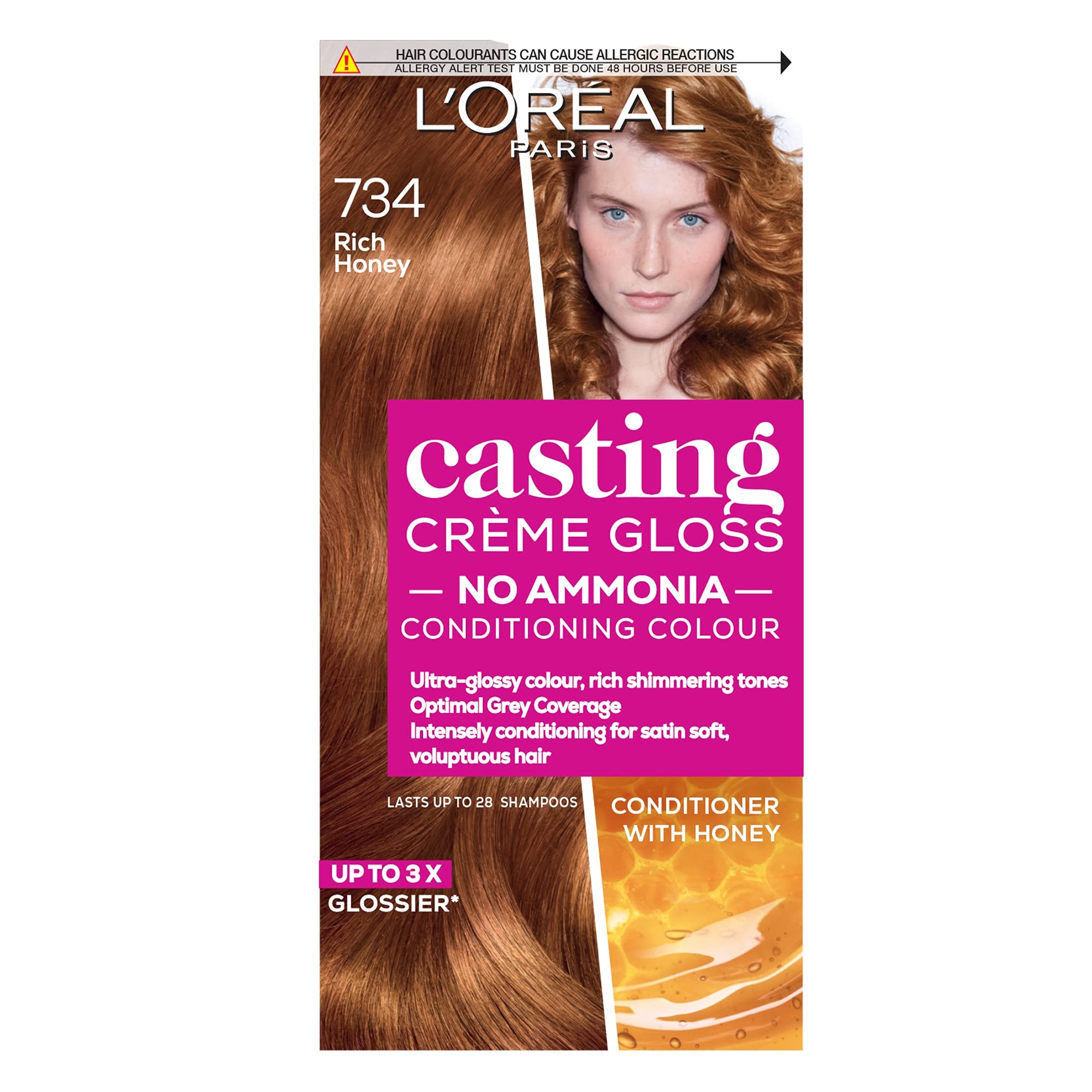 L Oreal Paris Casting Creme Gloss semi permanent hair dye Blends