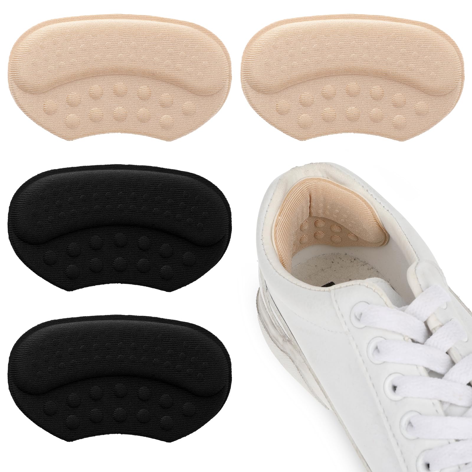 Amazon.com: 8Pair Shoe Patches for Holes, Self-Adhesive Shoe Heel Repair,  Shoe Hole Repair for Sneaker, Leather Shoes, High Heels (Black)… : Health &  Household