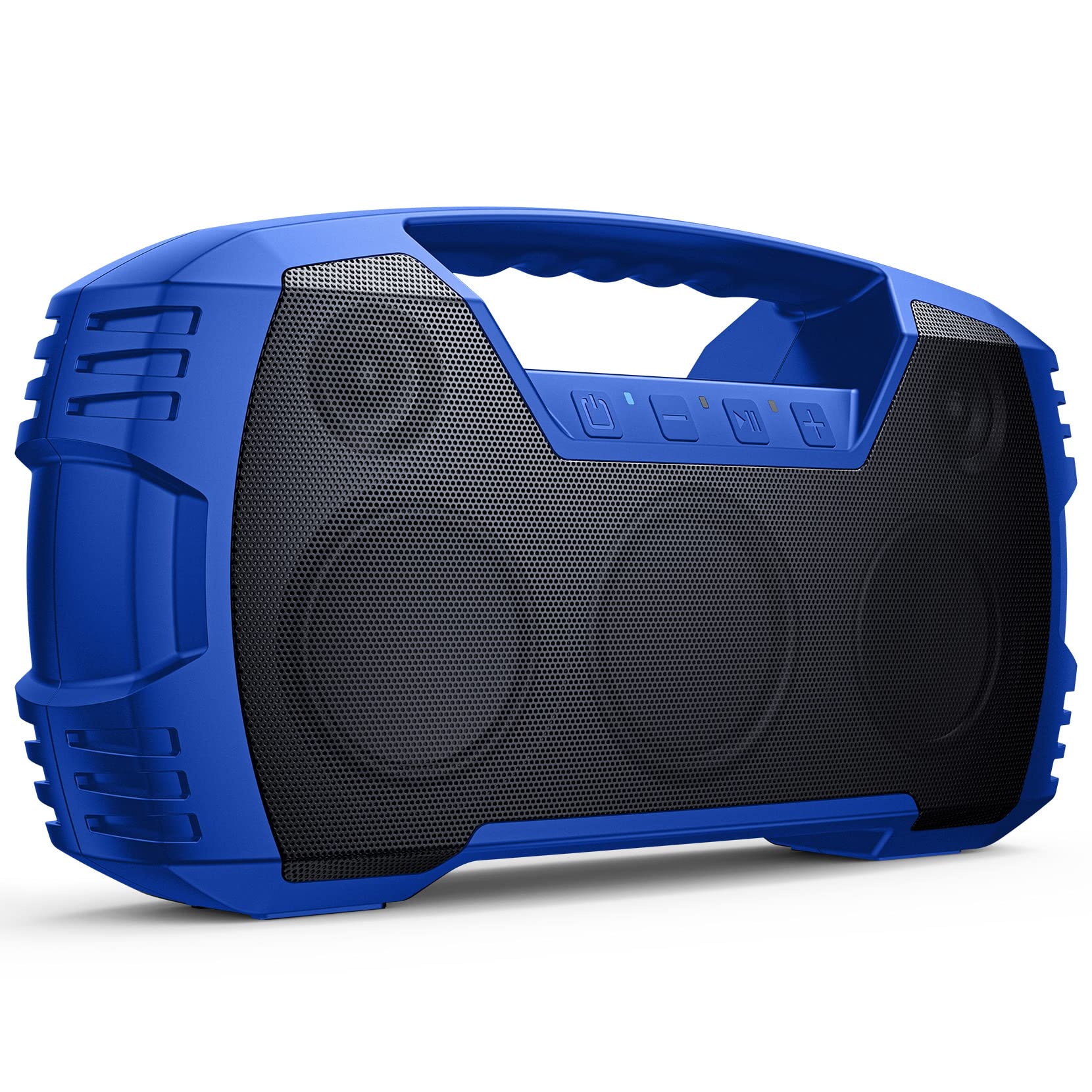 60W (80W Peak) Portable Bluetooth Speaker with Double Subwoofer