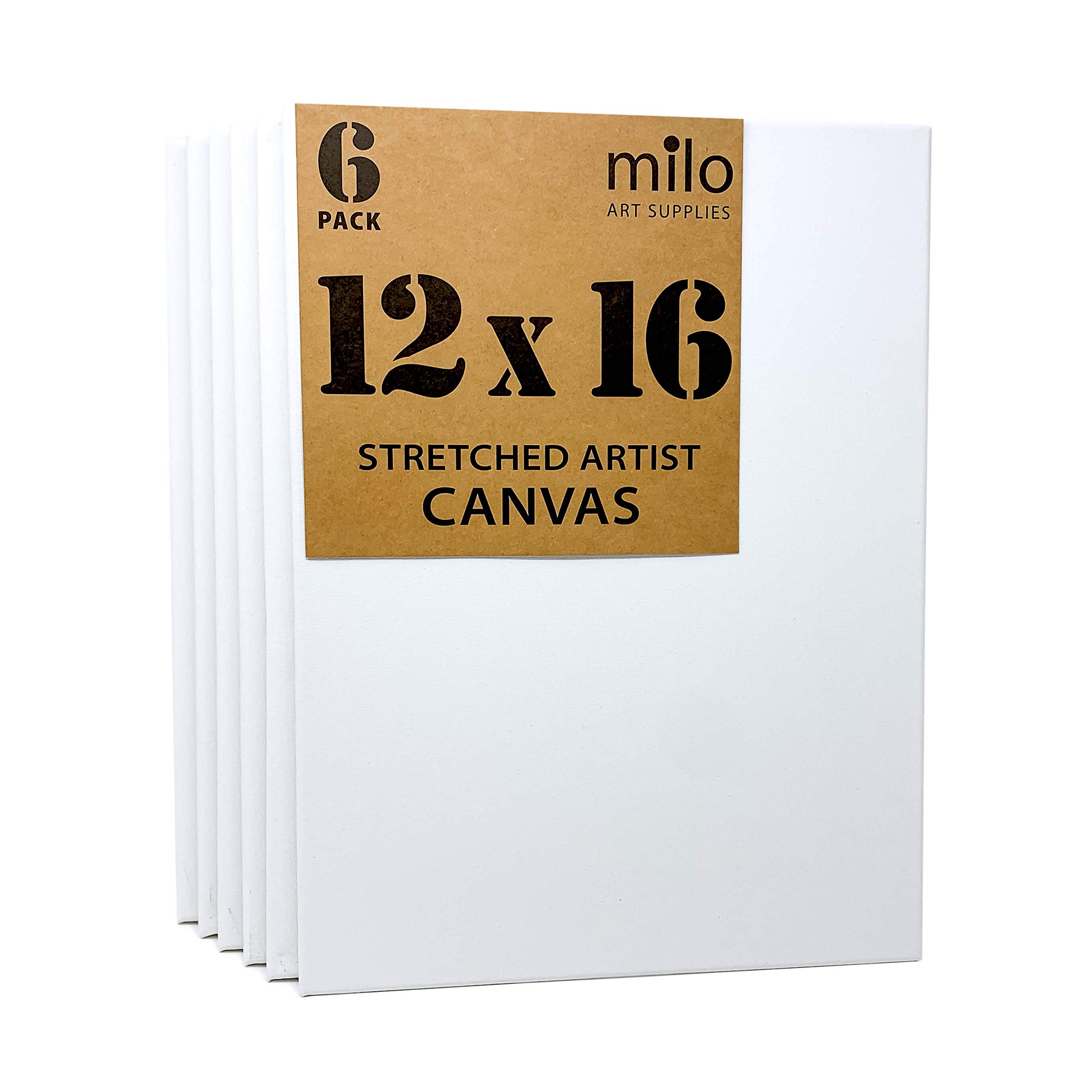 6 x 6 Stretched Canvas - 8 Pack