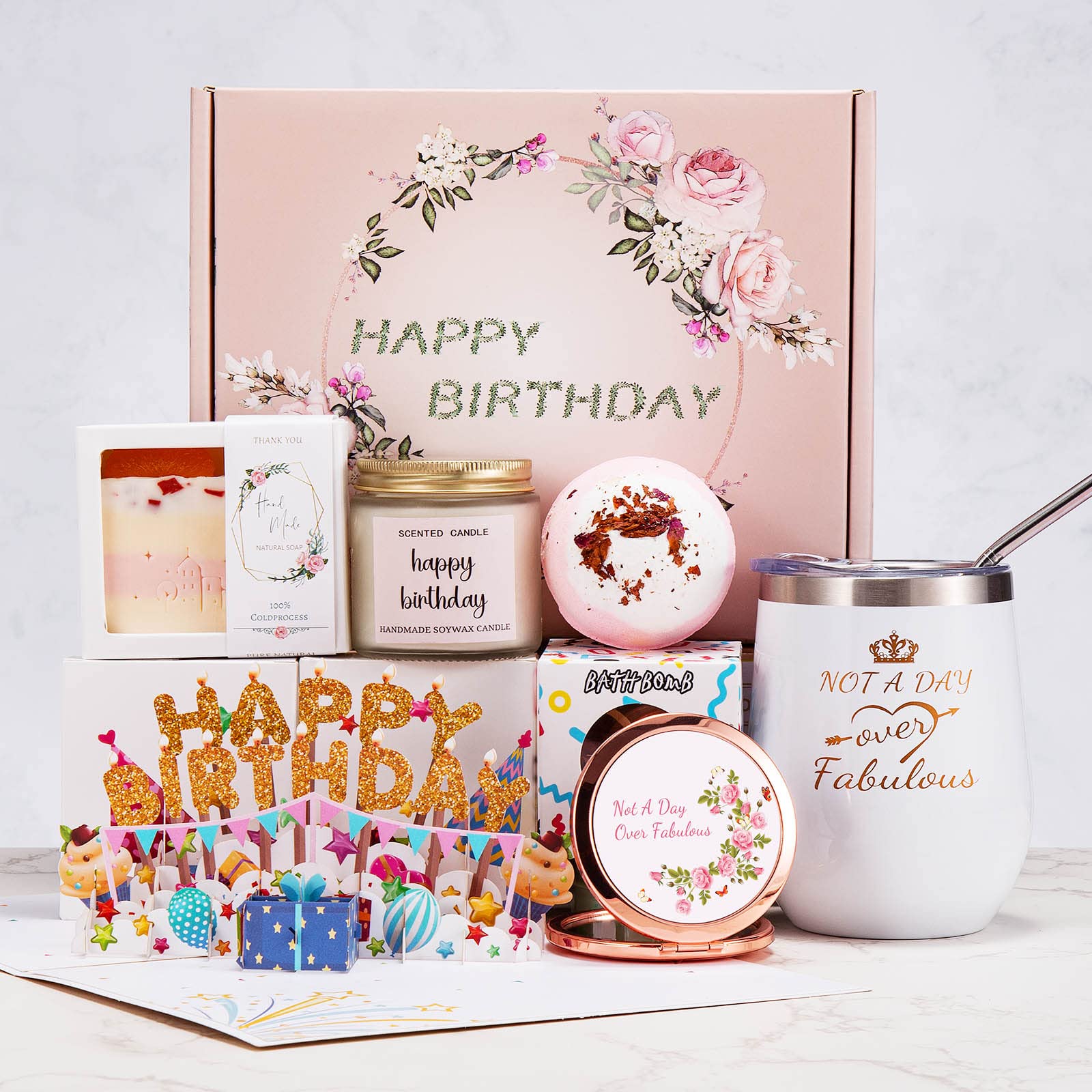 Happy Birthday Gifts for Women Friendship - Relaxing Spa Gift Basket Set, Unique  Gift Ideas for Best Female Friends, Mom, Sister, Wife, Girlfriend,  Daughter, Gifts for Women Who Have Everything - Yahoo Shopping