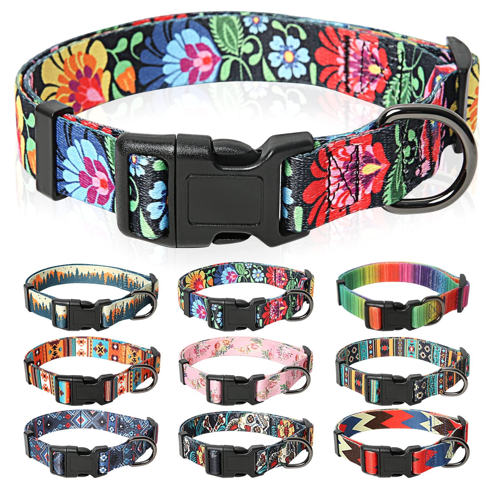 Heele Dog Collar for All Sizes - Adjustable Comfortable & Robust ...