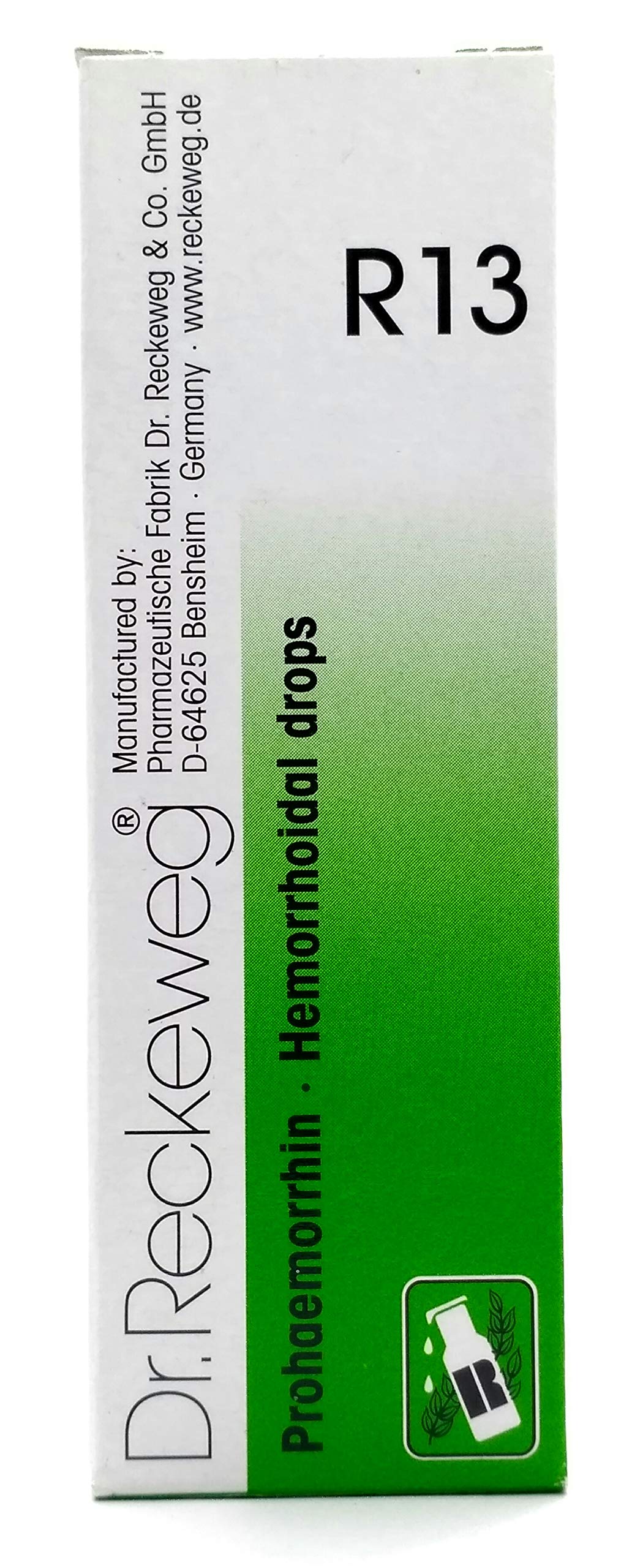 Dr. Reckeweg Dr.Reckeweg R13 Hemorrhoidal Piles Drops 22 Ml