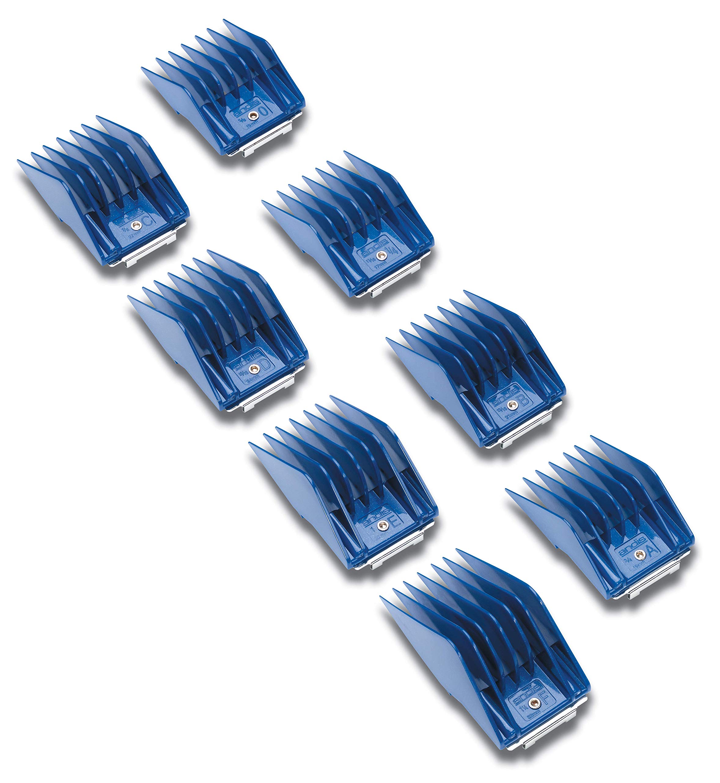 Andis Pet Clipper Comb Set 8 Piece Standard