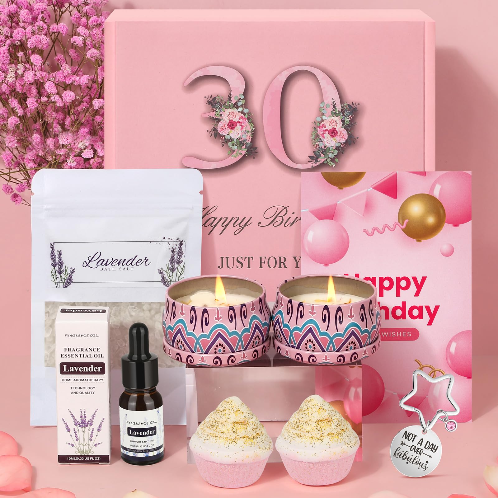 30th Birthday Gift for Women, 30th Birthday Spa Gift Box, 30th