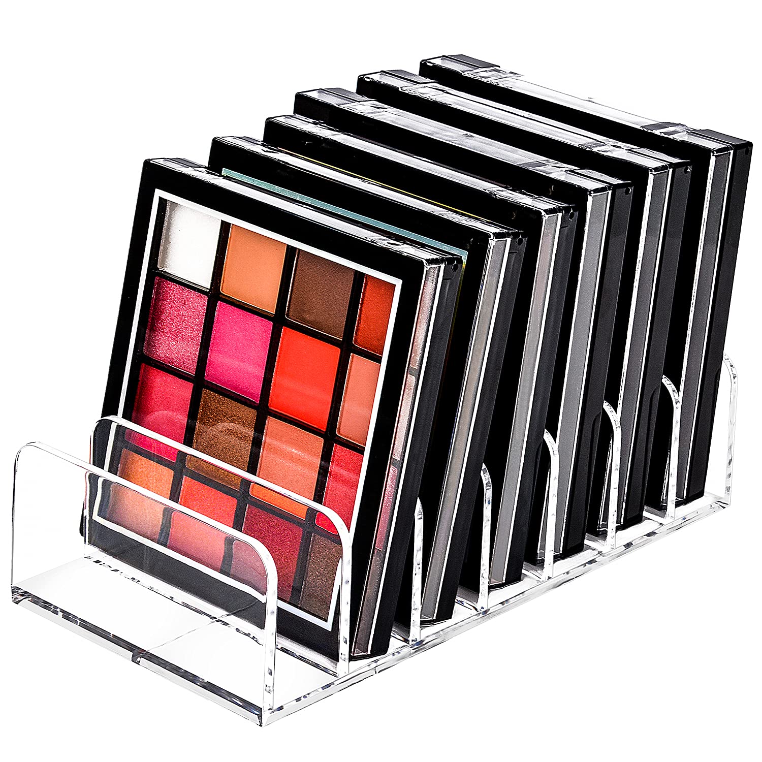 Make Up Organizers and Storage for Vanity, 7 Sections Divided Clear Plastic  Cosmetics organizer for Drawer and Bathroom