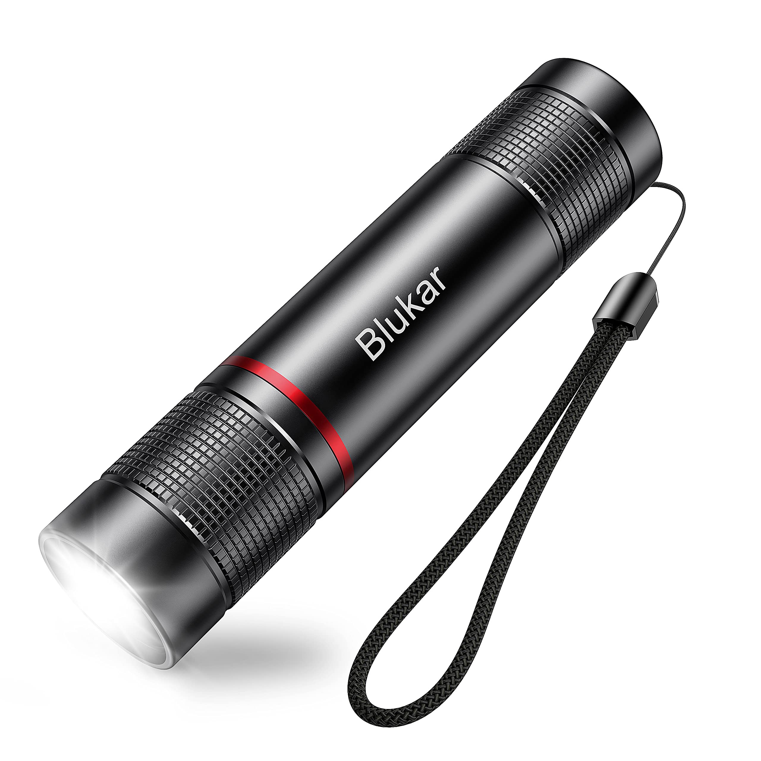 Blukar Flashlight Rechargeable High Lumens Tactical Flashlight