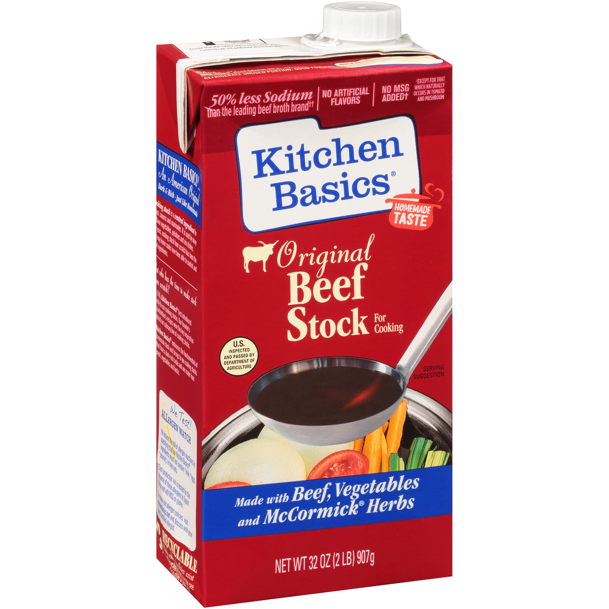 Kitchen Basics Original Beef Stock, 32 fl oz