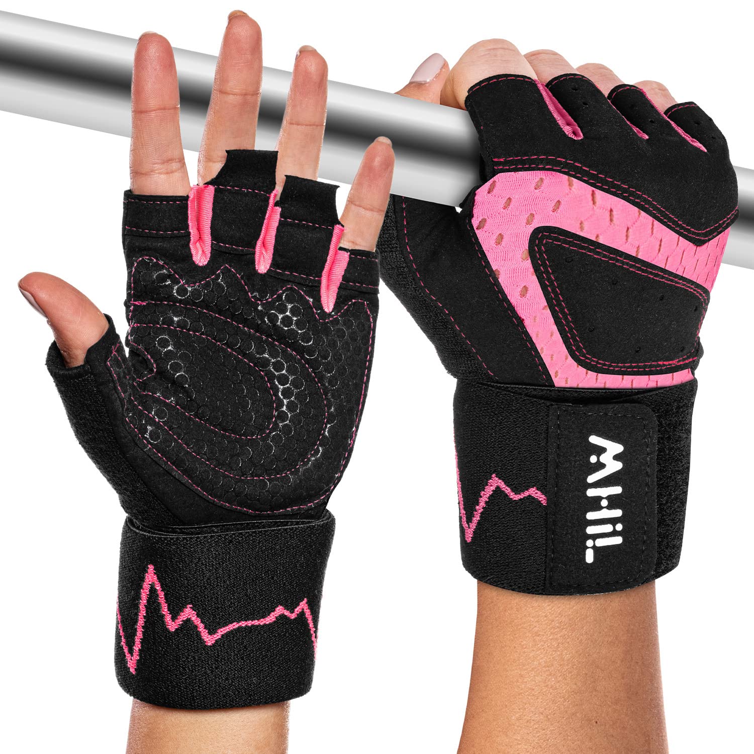 Sports Cross Training Fitness, Weightlifting, Gym Workout Gloves with Wrist  Support – LIFE FITNESS PK