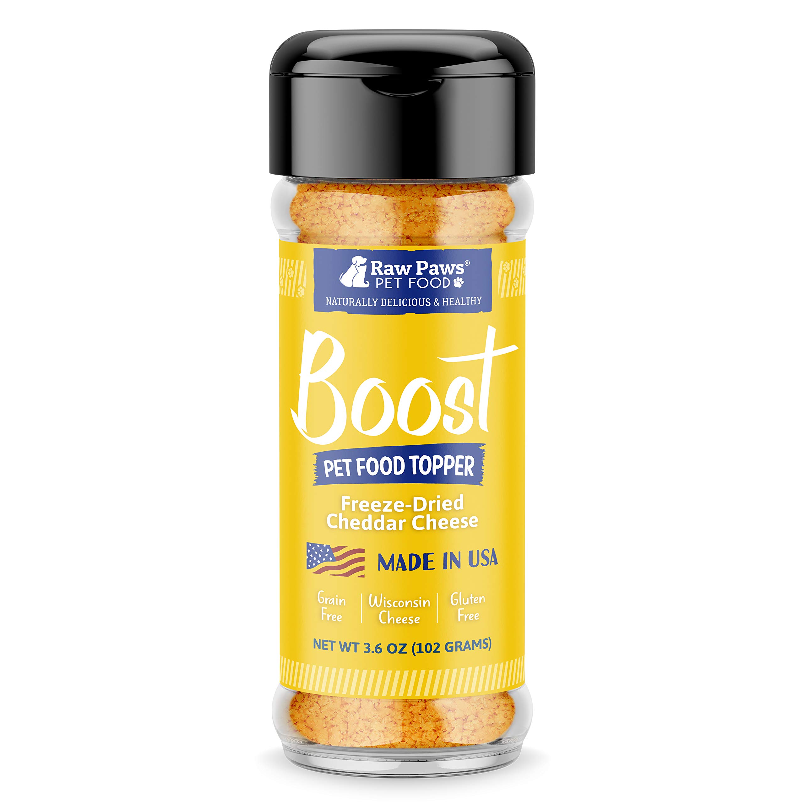 Raw Paws Boost Flavor Nutrition Pet Food Toppers for Dogs Cats