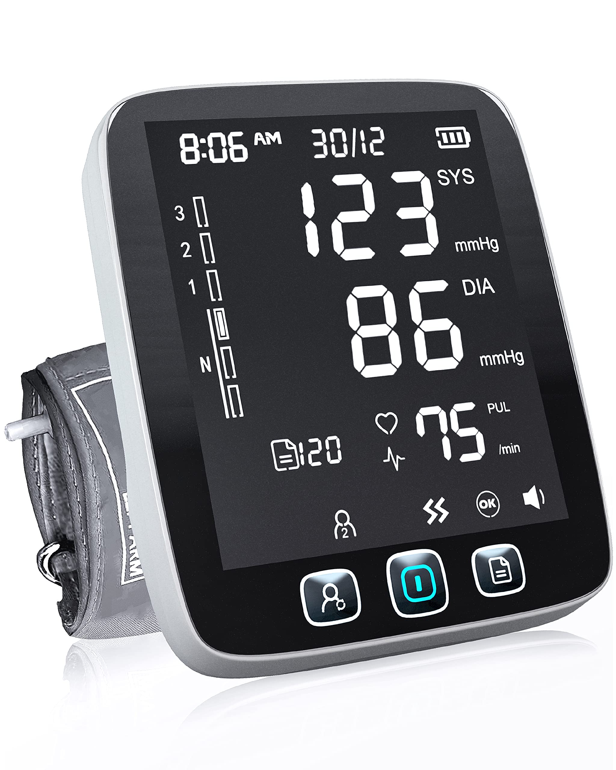 Automatic Upper Arm Blood Pressure Monitor - Digital BP Cuff