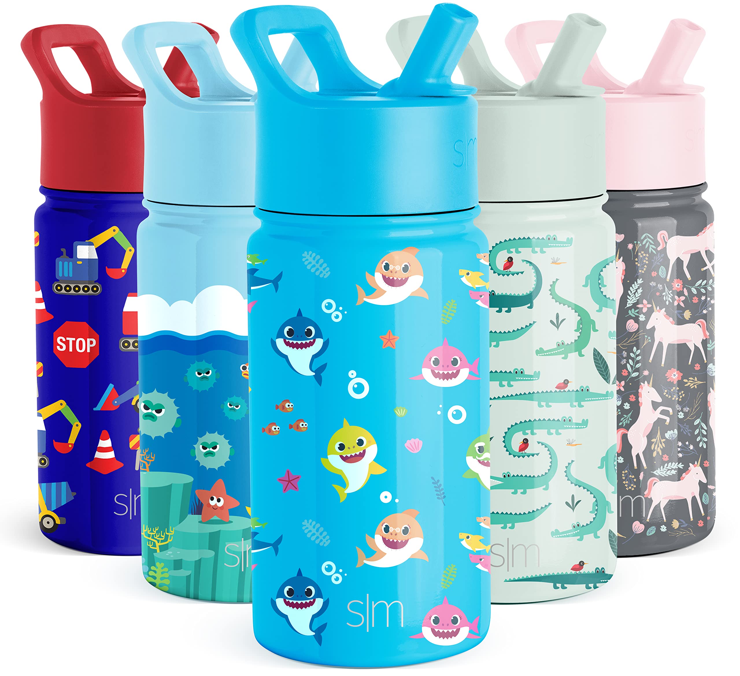 Stainless Steel Canteen | Simple, Modern Water Bottle for Kids