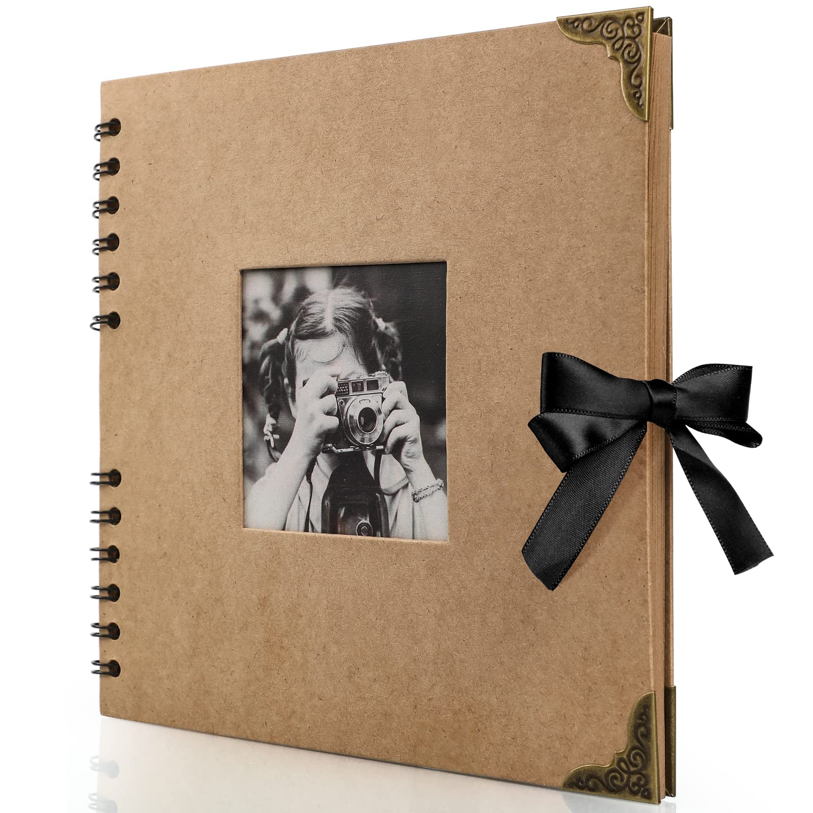 Jumbo Hard Cover All-In-One Combination Photo Album and Scrapbook