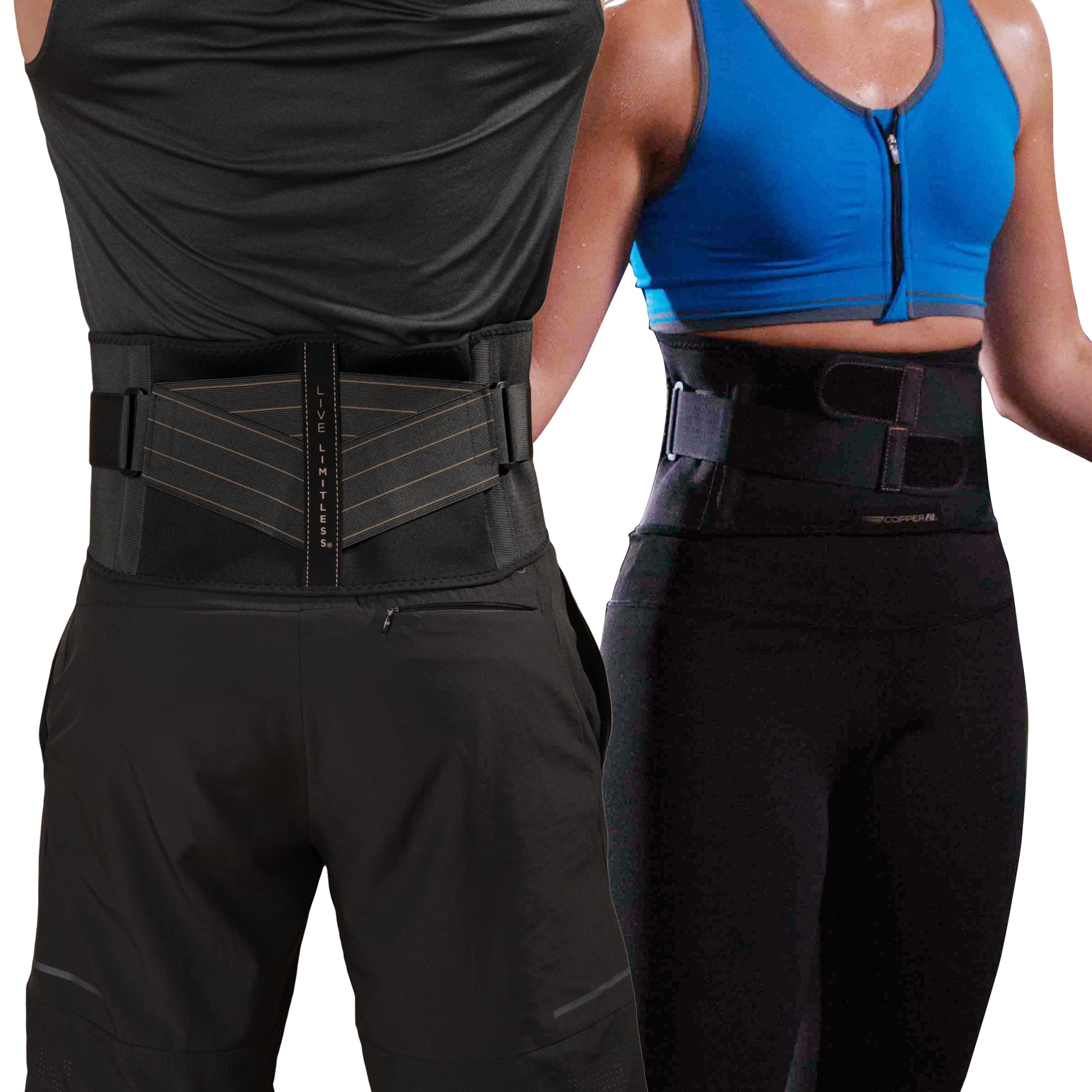 Copper Fit Unisex Rapid Relief Back Support Brace, India