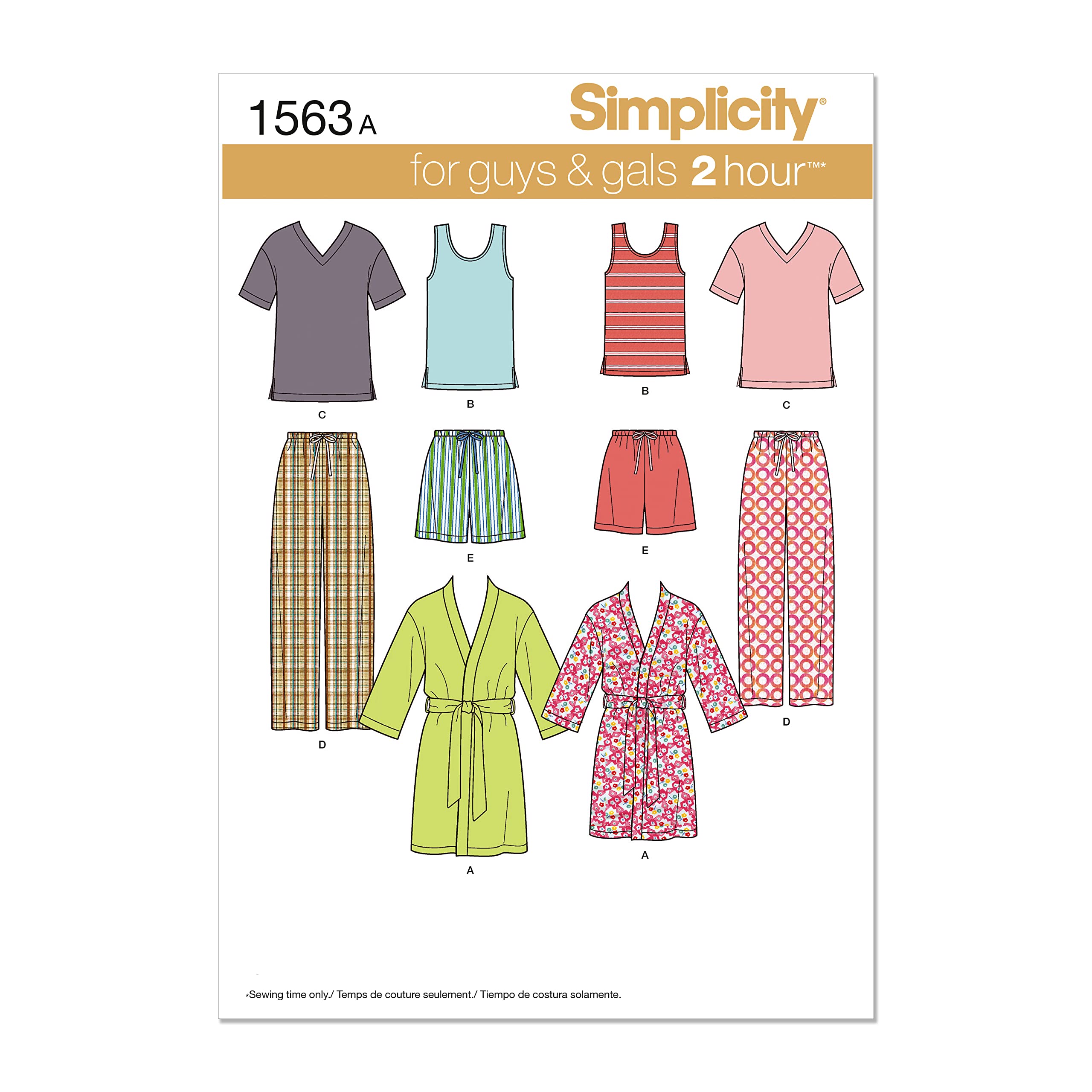 Simplicity 9900 Complete Uncut Factory Folds Sewing Pattern Kids and Adults  Sleep or Loungewear Nightshirt Pajama Pants Shorts S-L / S-XL - Etsy