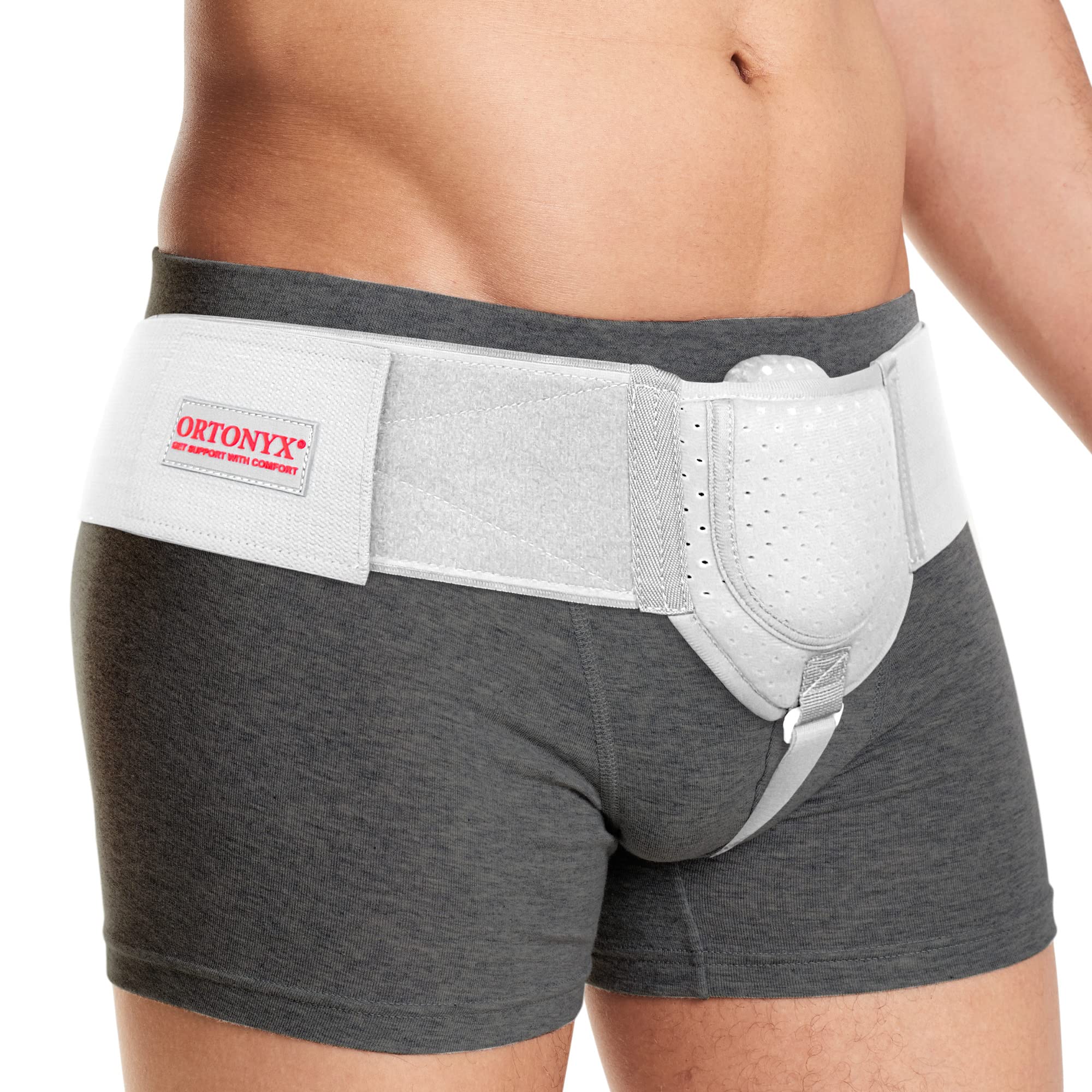 Ortonyx Inguinal Groin Hernia Belt For Men And Women With Removable Compression Pad And 6594