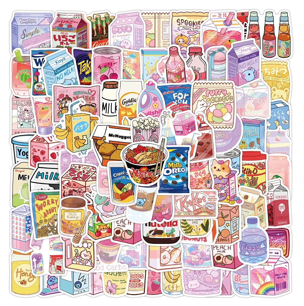 Cute Kawaii Drinks Sticker Pack | Cute | Fun Stickers | Stickers | Gift for  Her | Pack of 10 Planner Stickers