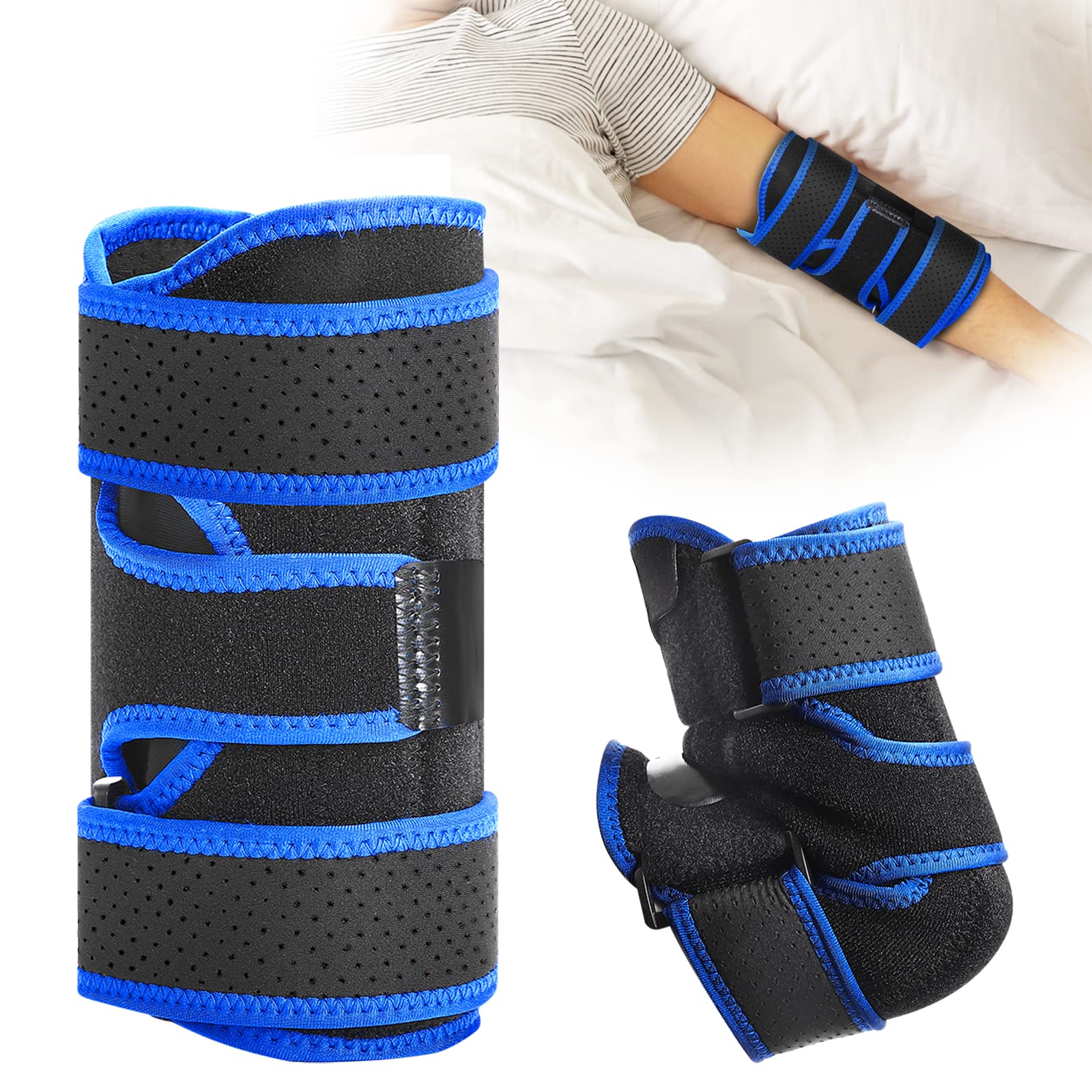 Elbow Brace for Tendonitis and Tennis elbow, Immobilized Elbow Brace for Cubital  Tunnel Syndrome Pain Relief