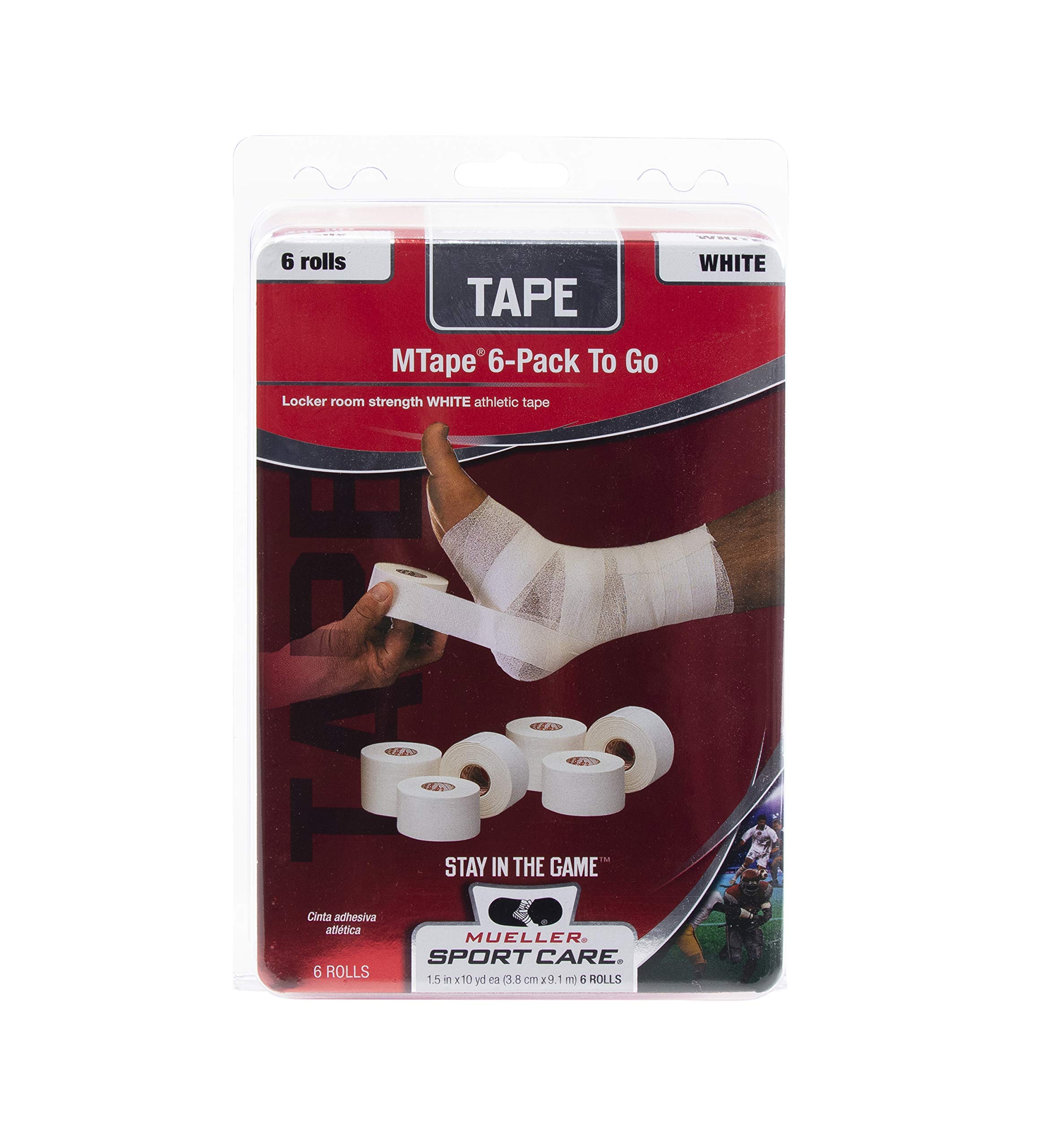 Mueller Mtape Single Roll  Strong Easy-Tear Athletic Tape - World