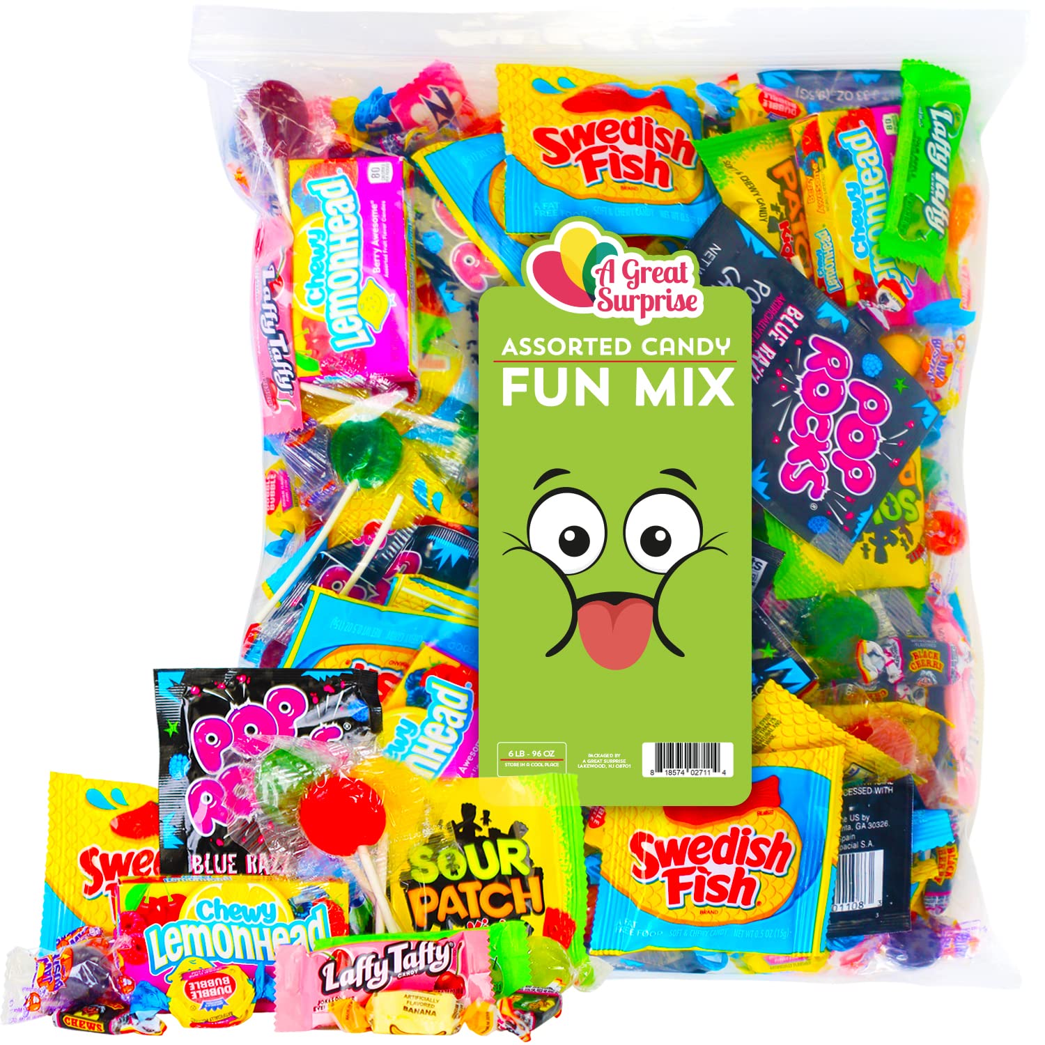 Assorted Candy Mix Bulk Bag Variety Pack, Party Candy Mix for Everyone