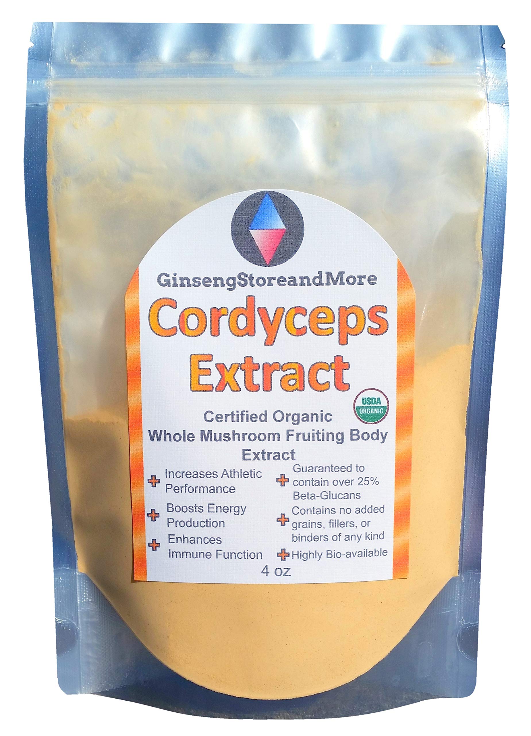 Cordyceps Mushroom Supplement for Health and Fitness