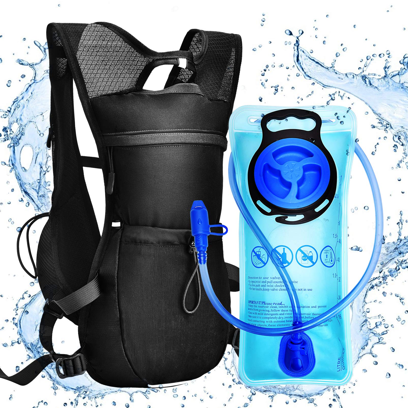 Hydration Packs Water Vest Backpack - Lightweight Hydration Vest