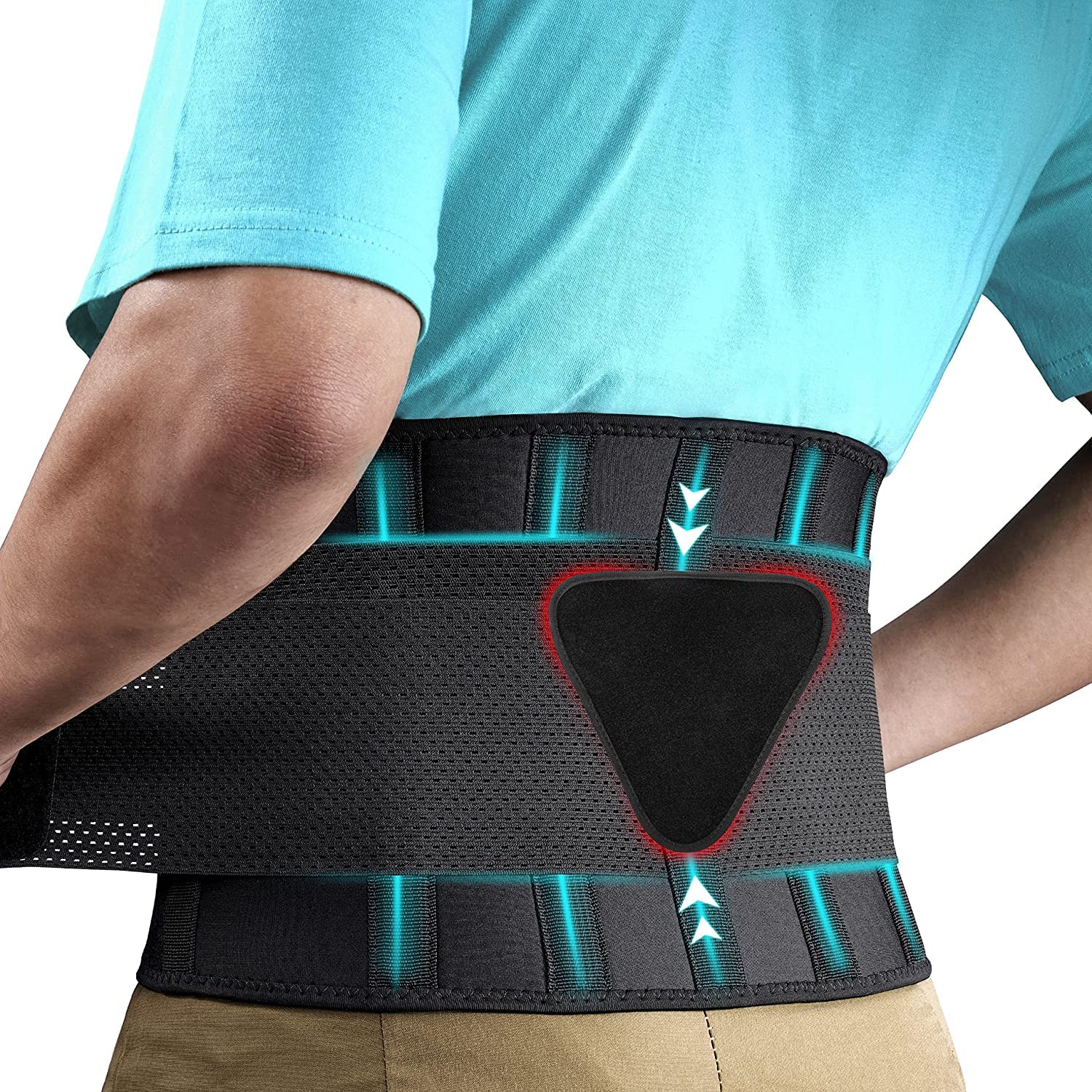 The Wedge - Lumbar Support Cushion for Abdominal Exercise