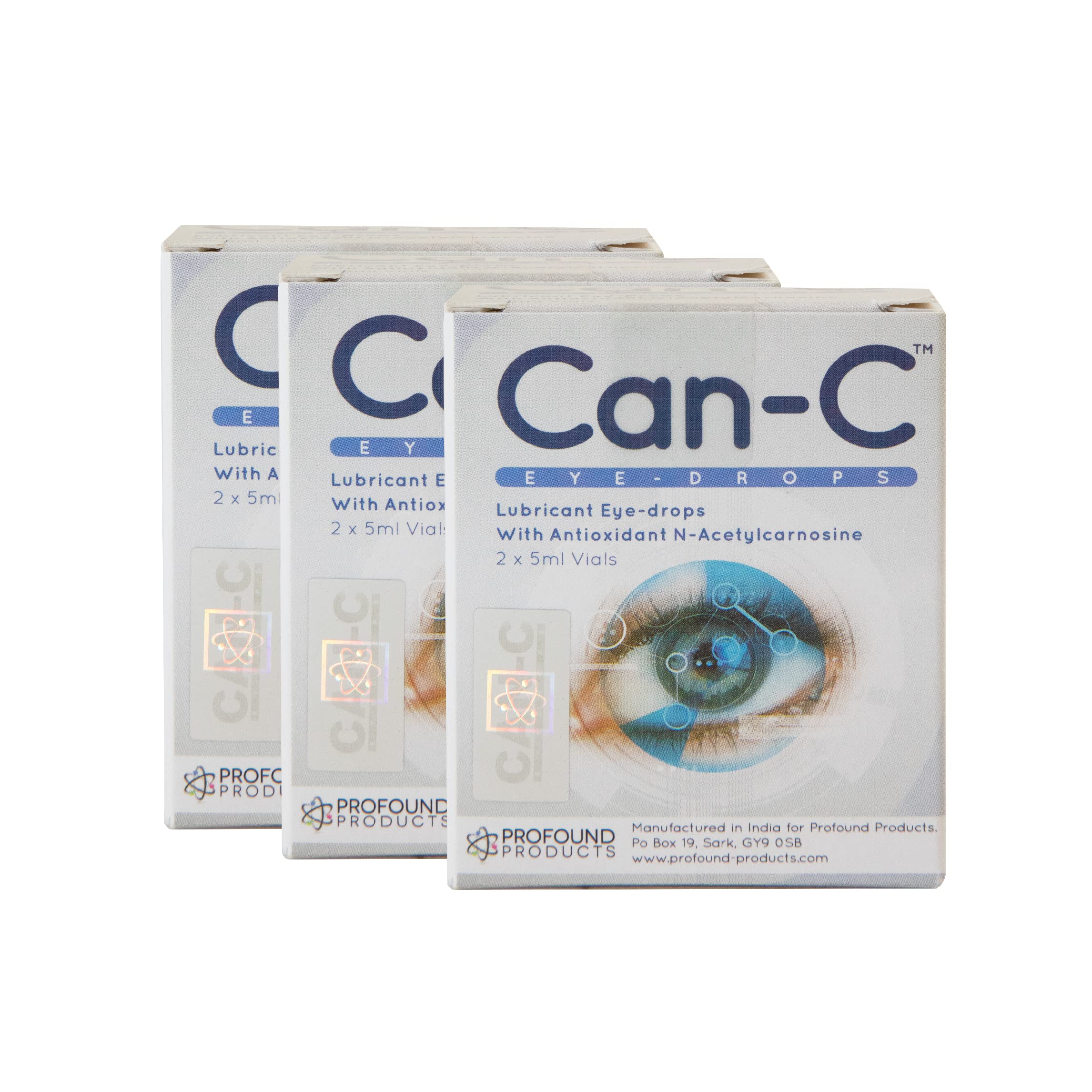 Can-C Eye Drops - 3 Pack