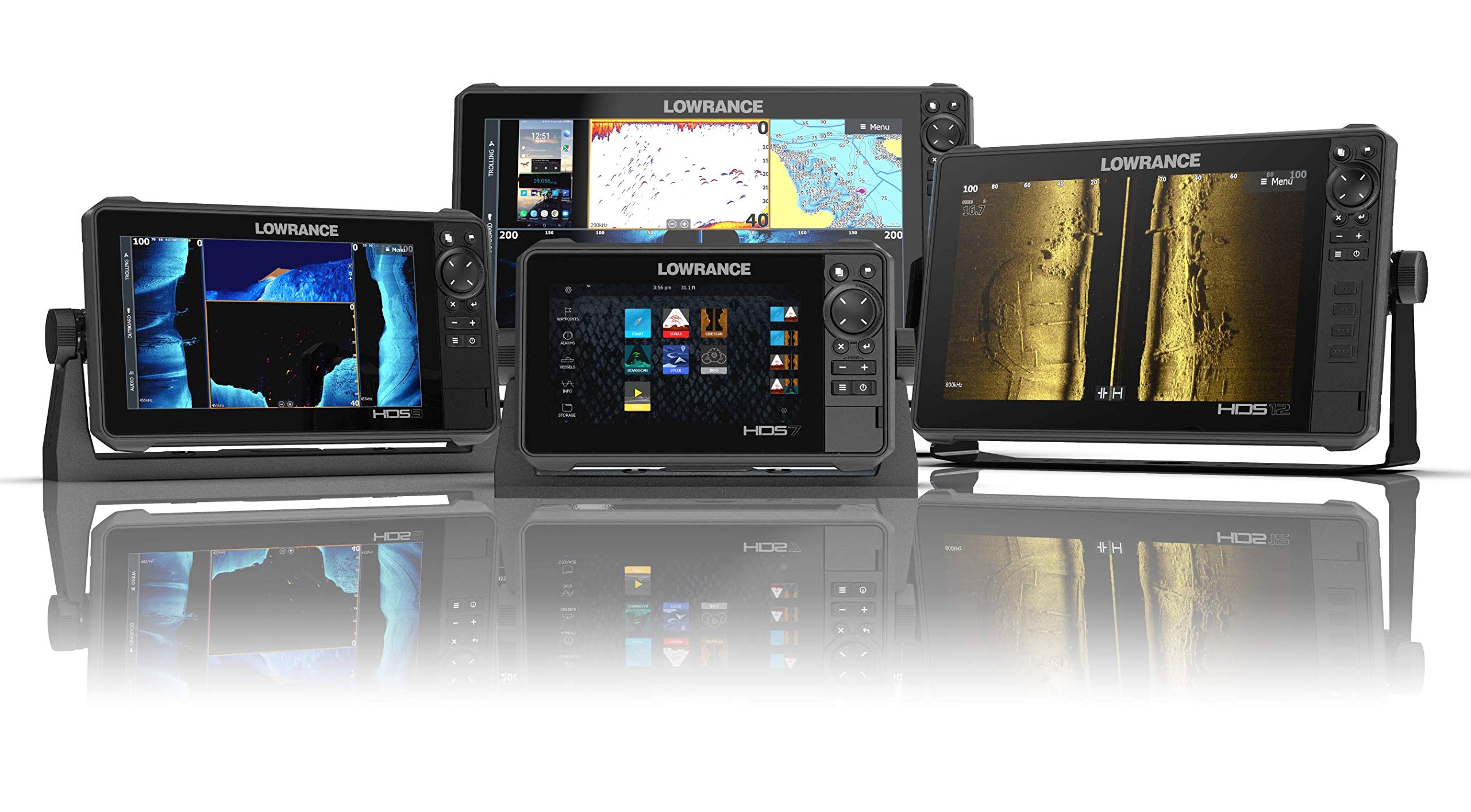 Lowrance HDS-Live Fish Finder Multi-Touch Screen Live Sonar