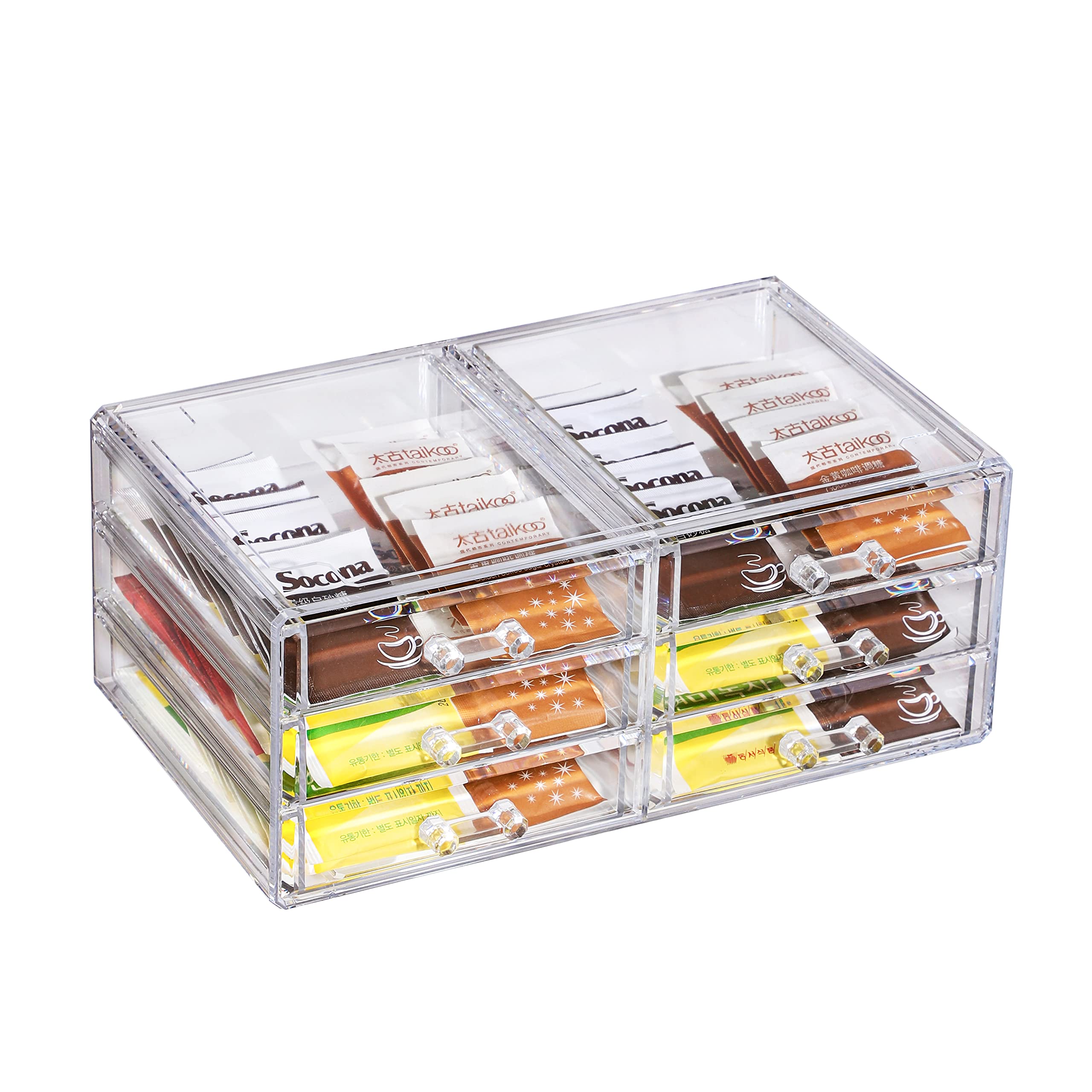 Stackable Storage Box Clear Containers Organizing Plastic