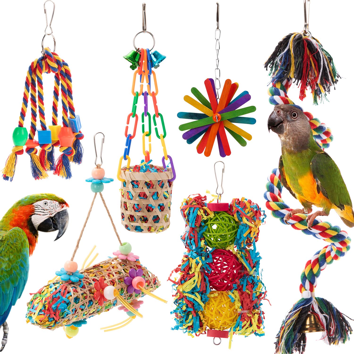 Crinkle Paper for safe bird toys