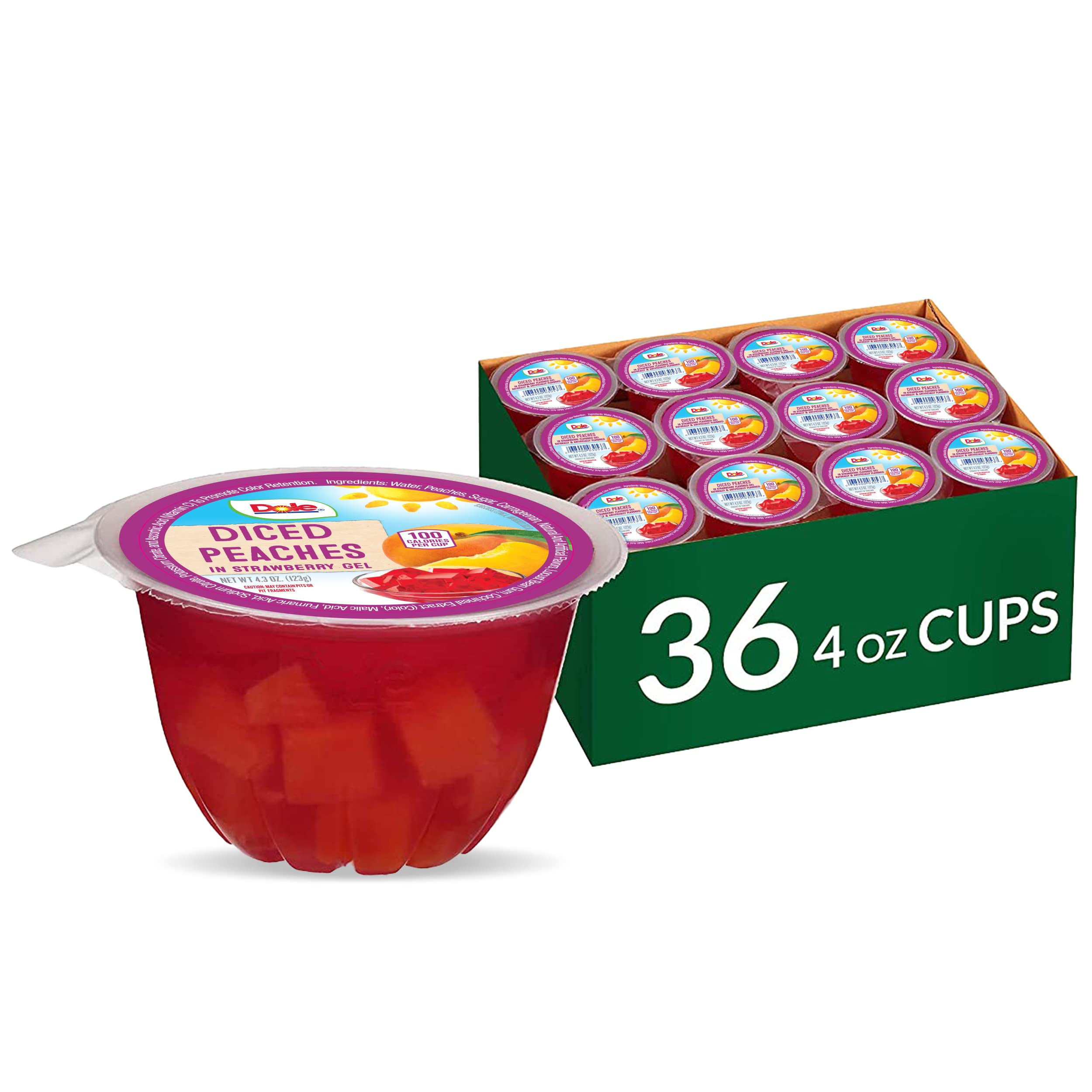 dole jello fruit cups