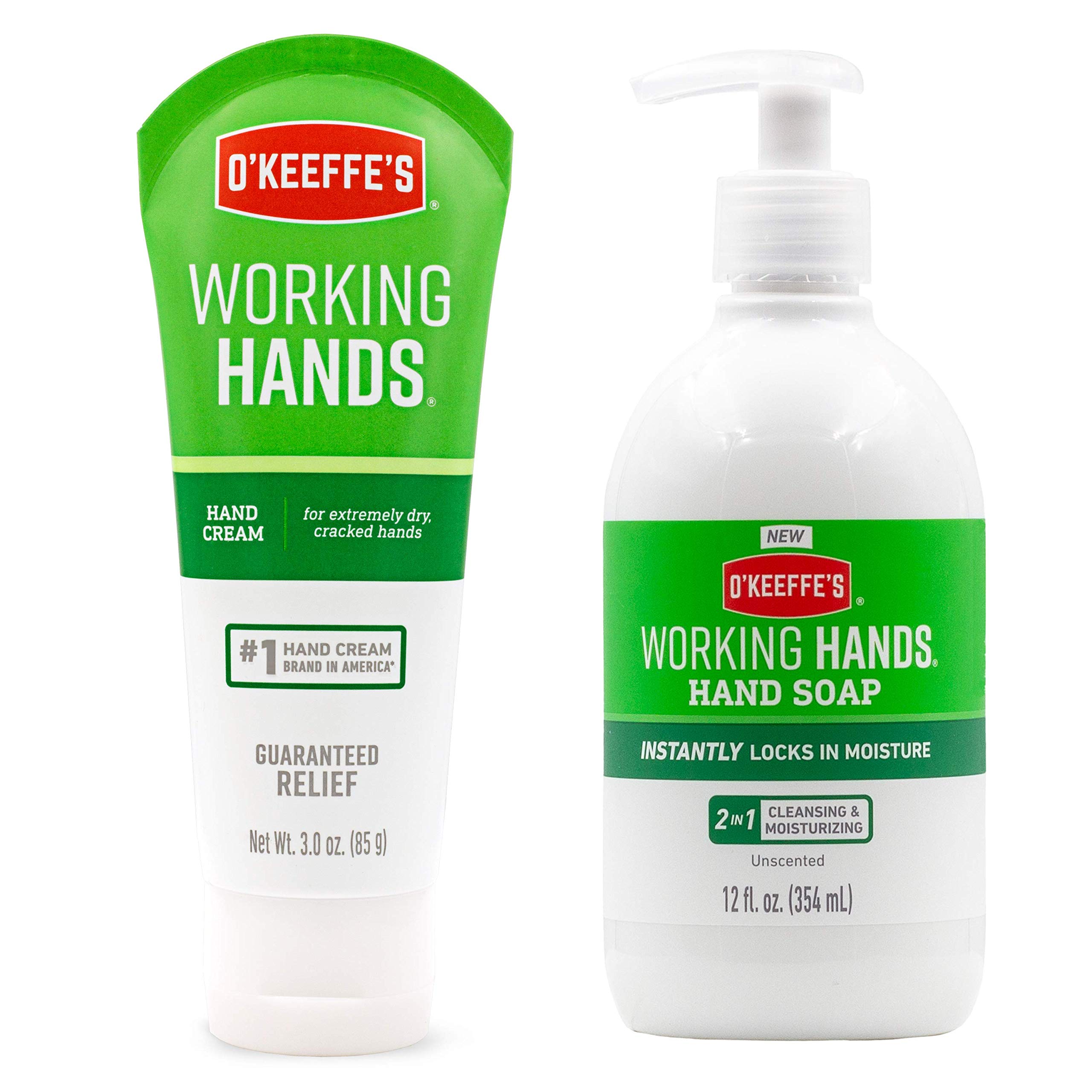 O'Keeffe's Working Hands Hand Cream, 3.4 ounce Jar, (Pack of 9)