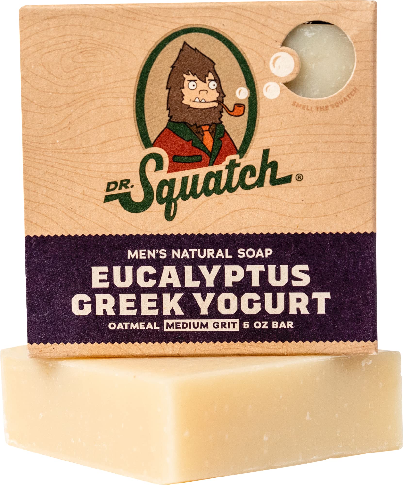 Dr. Squatch All Natural Bar Soap For Men, 3 Bar Variety Pack