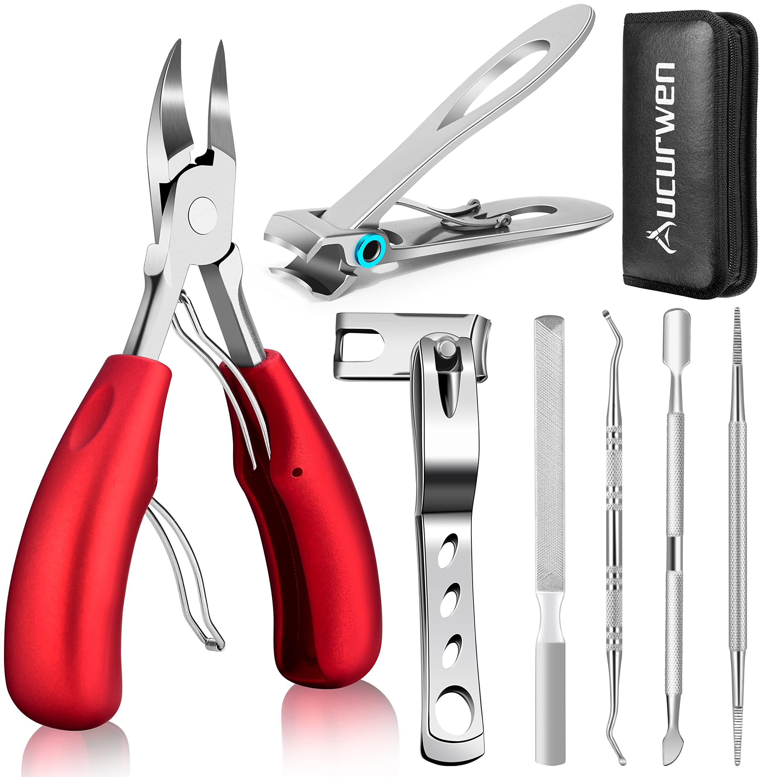 Podiatrist Toenail Clippers Ingrown or Thick Toe Nail Clippers for