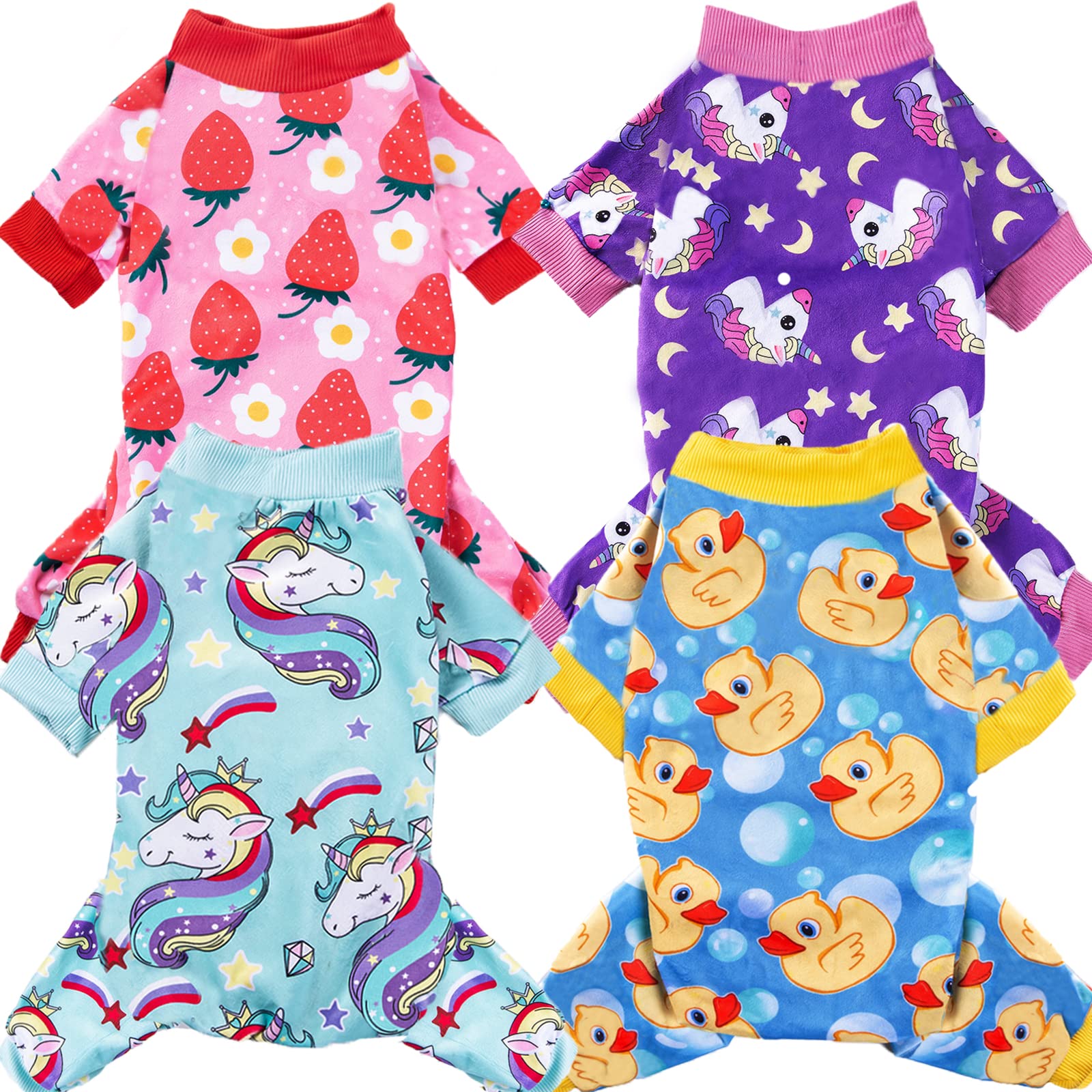  Dog Pajamas for Small Dogs Girl Boy Puppy Pjs Jammies