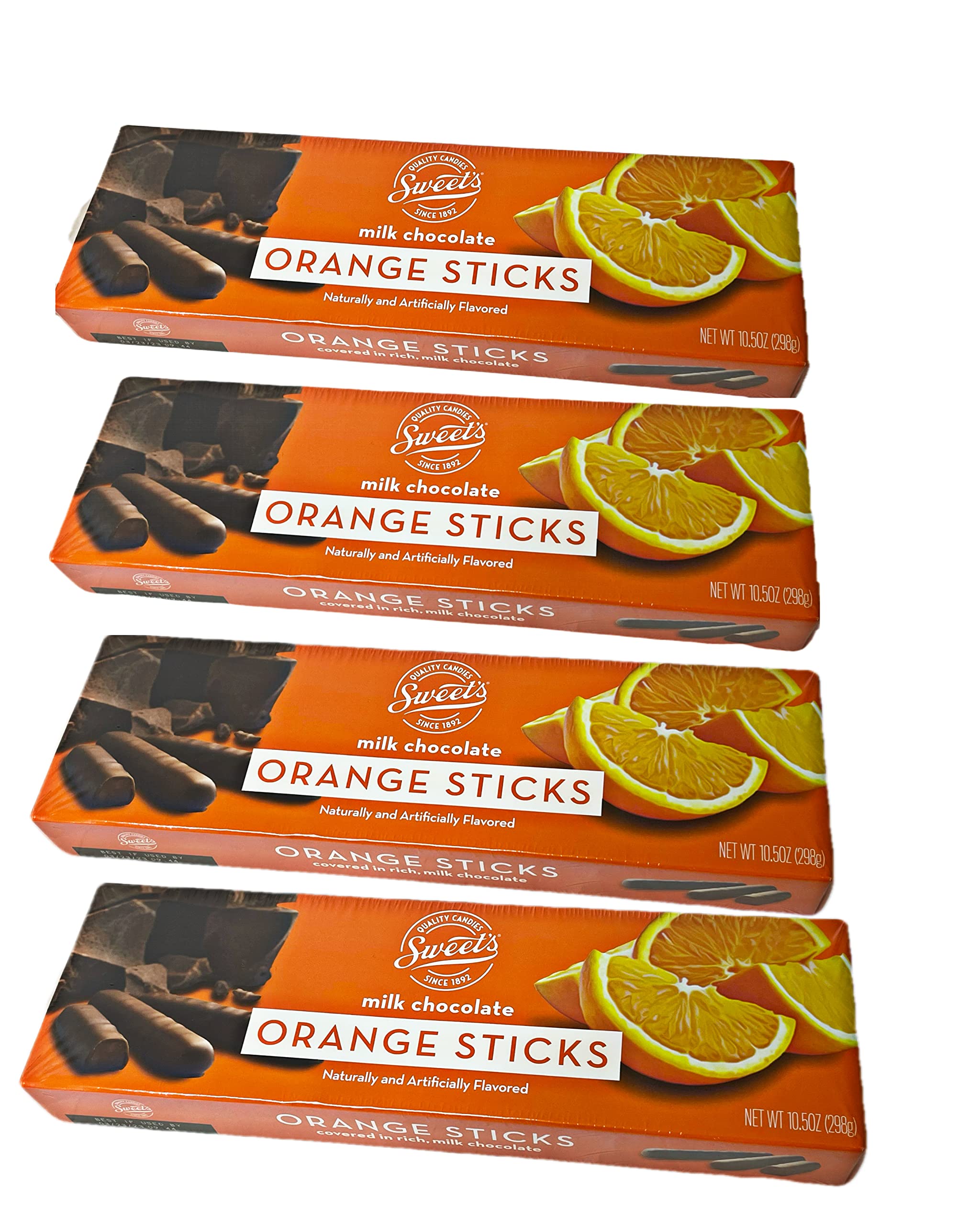 Sweet's Dark Chocolate Orange Sticks, 10.5 oz 