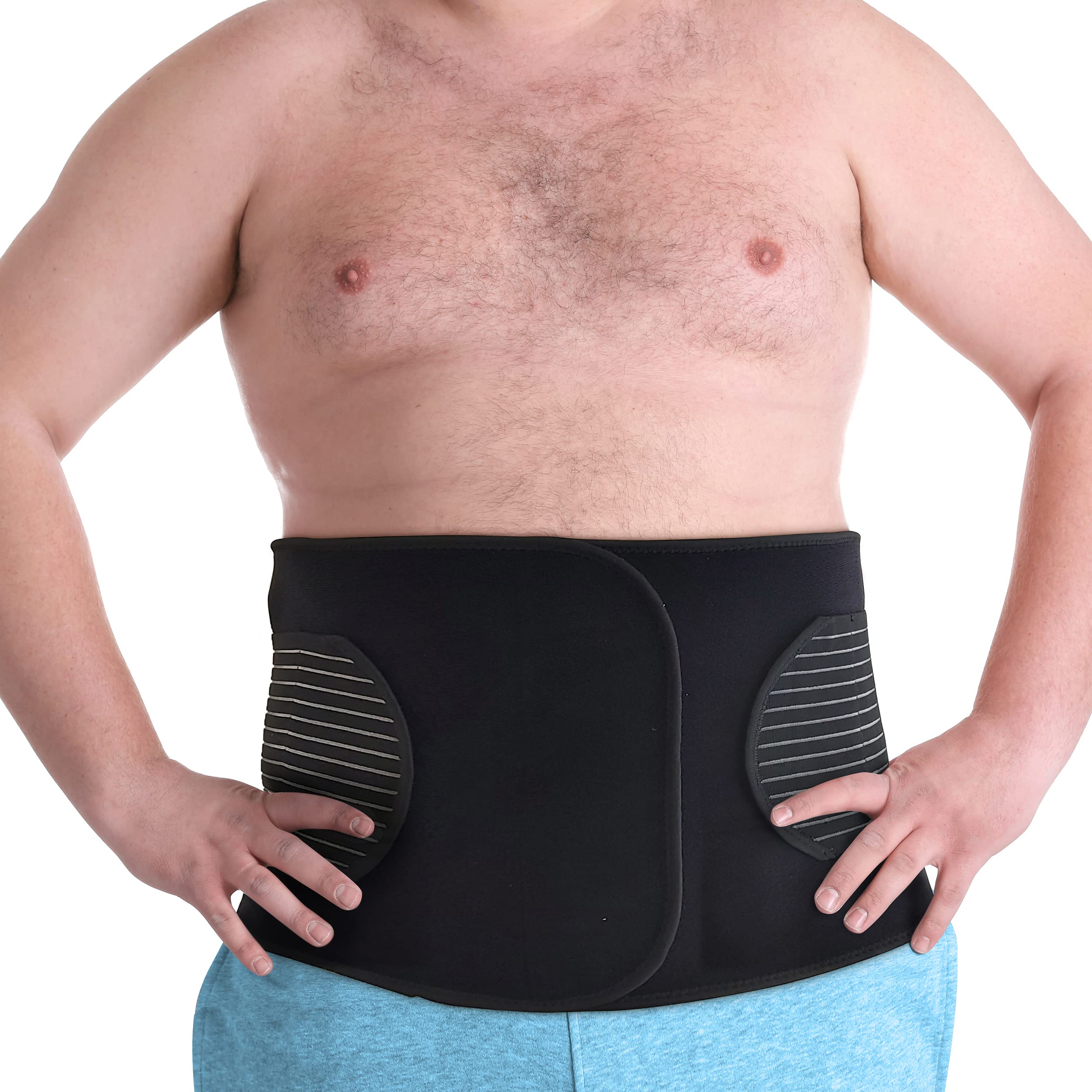 Fajas Abdominal Binder Hernia Support Back Stomach Compression
