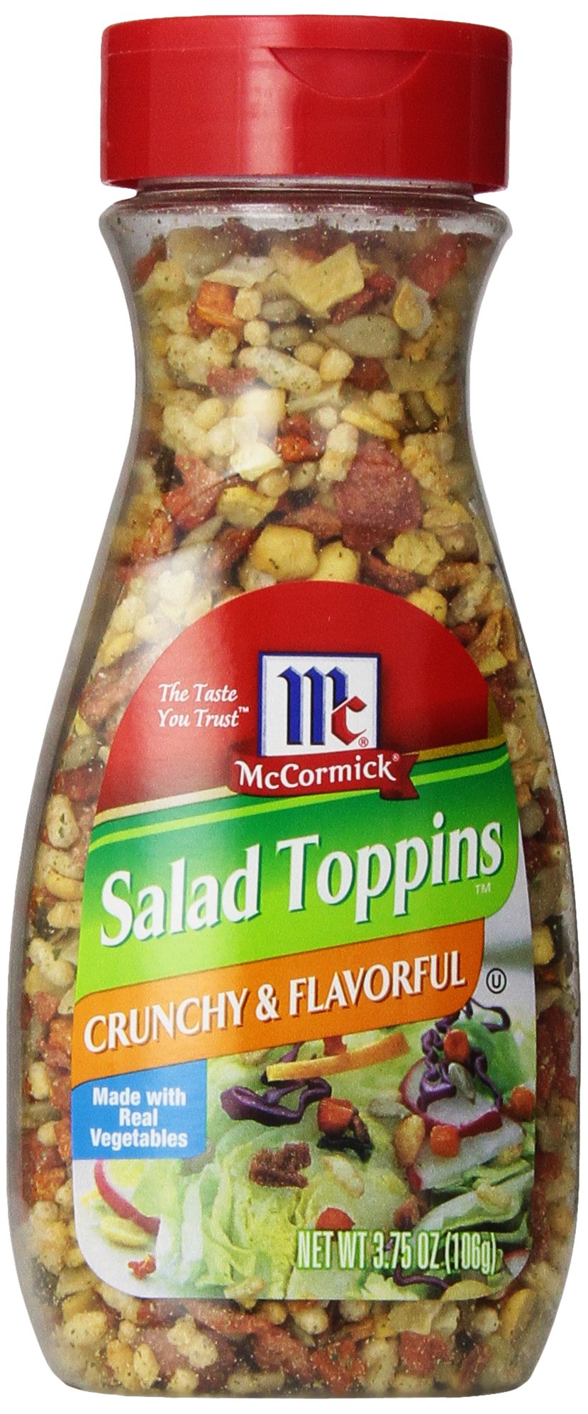 3 x McCormick Salad Toppins Crunchy Flavorful Toppings 3.75 oz Bottle  Classic