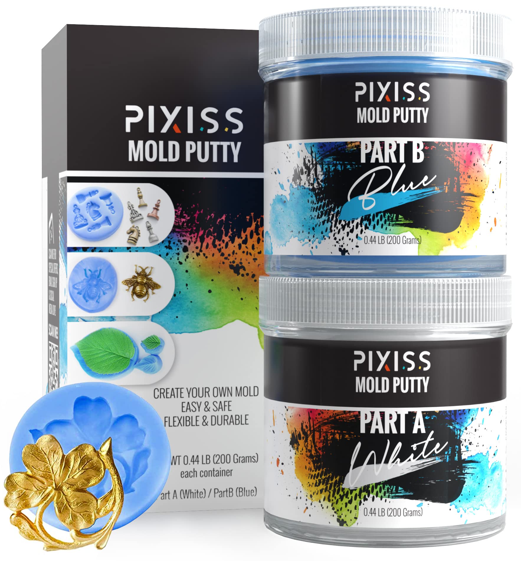 Pixiss Acrylic Paints Set of 16