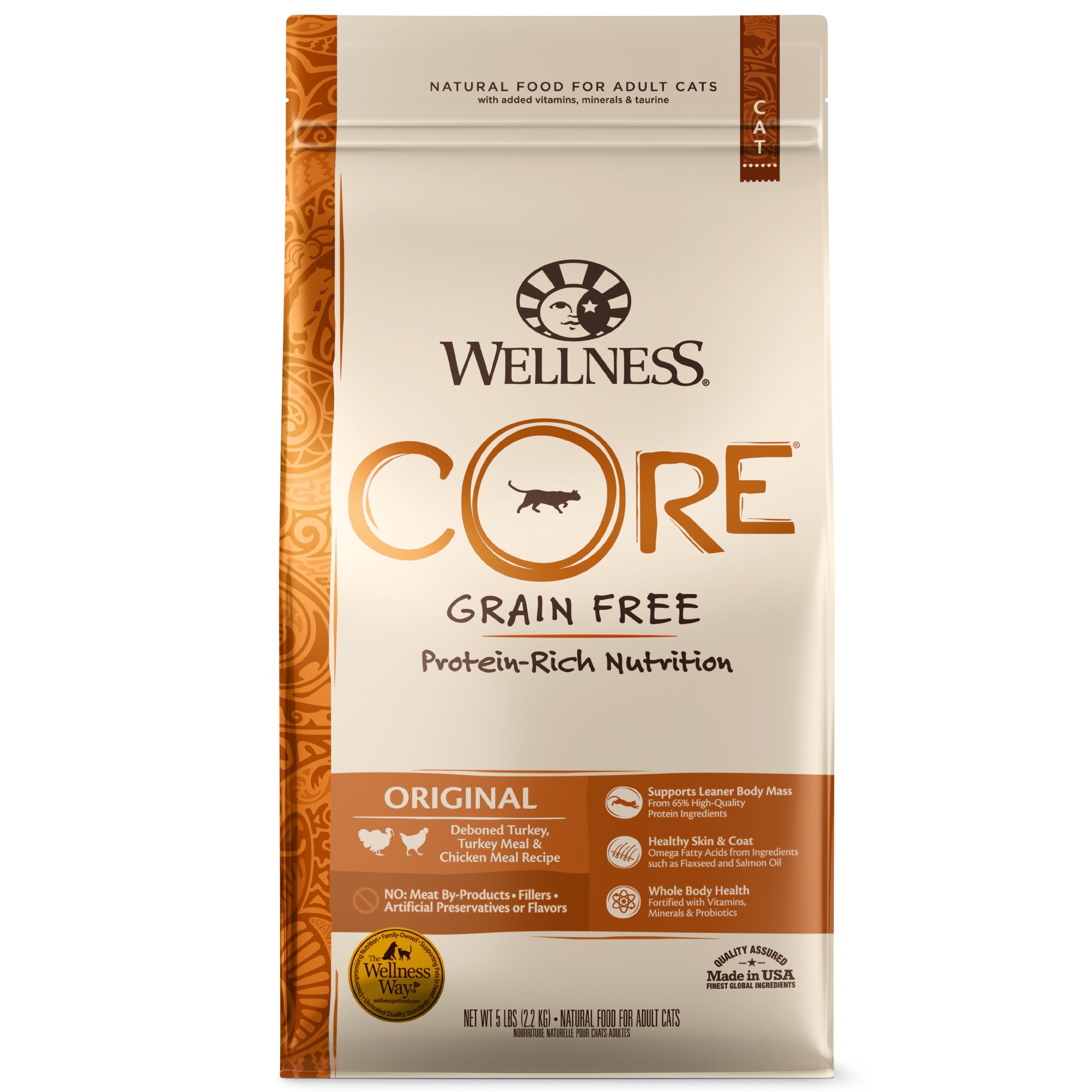 Wellness CORE Grain Free Dry Cat Food Turkey Turkey Meal