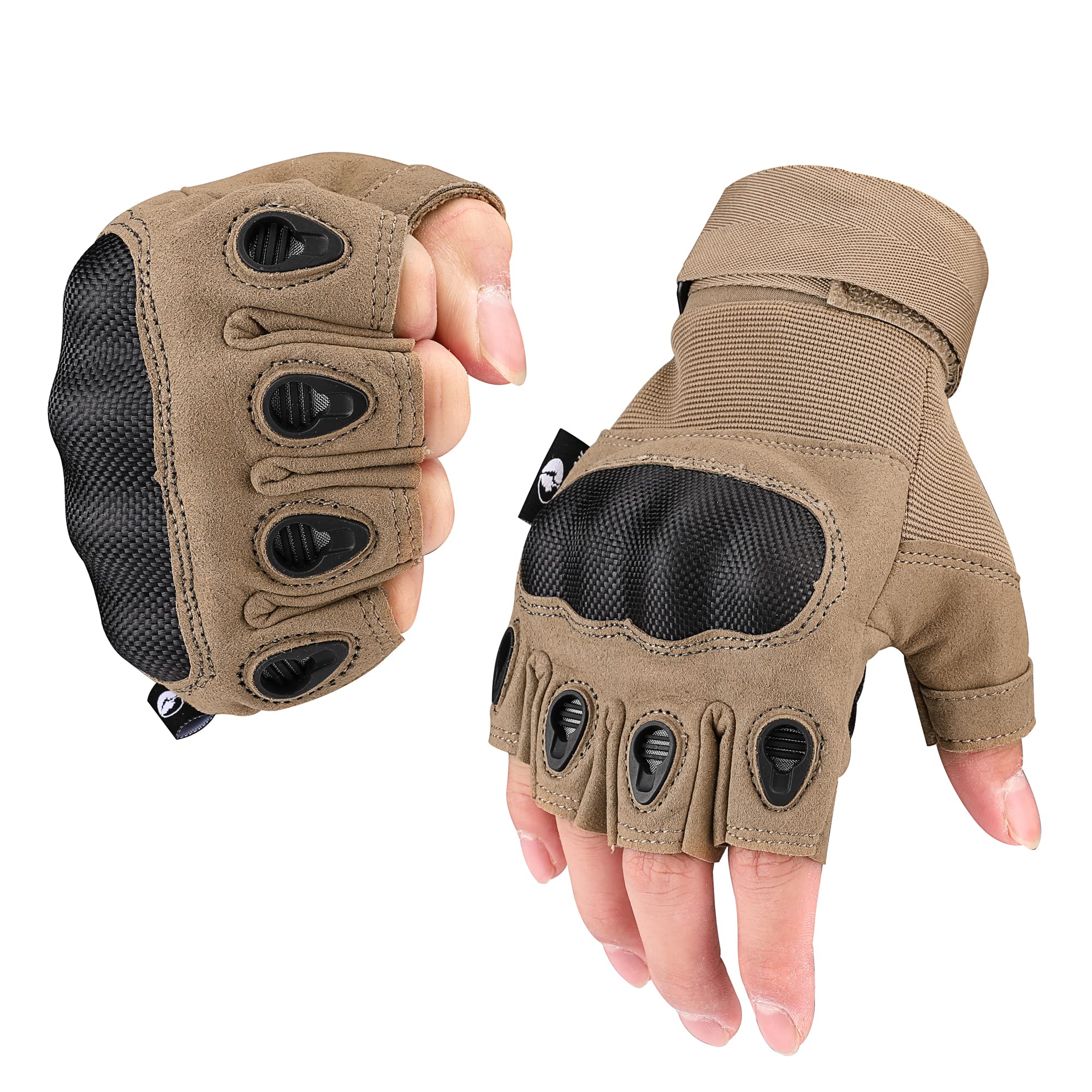 Mossy Oak Tactical Gloves, Touchscreen Airsoft Gloves with Hard Knuckle for  Hunting, Paintball, Hiking, Camping, Climbing, Cycling, Motorcycle