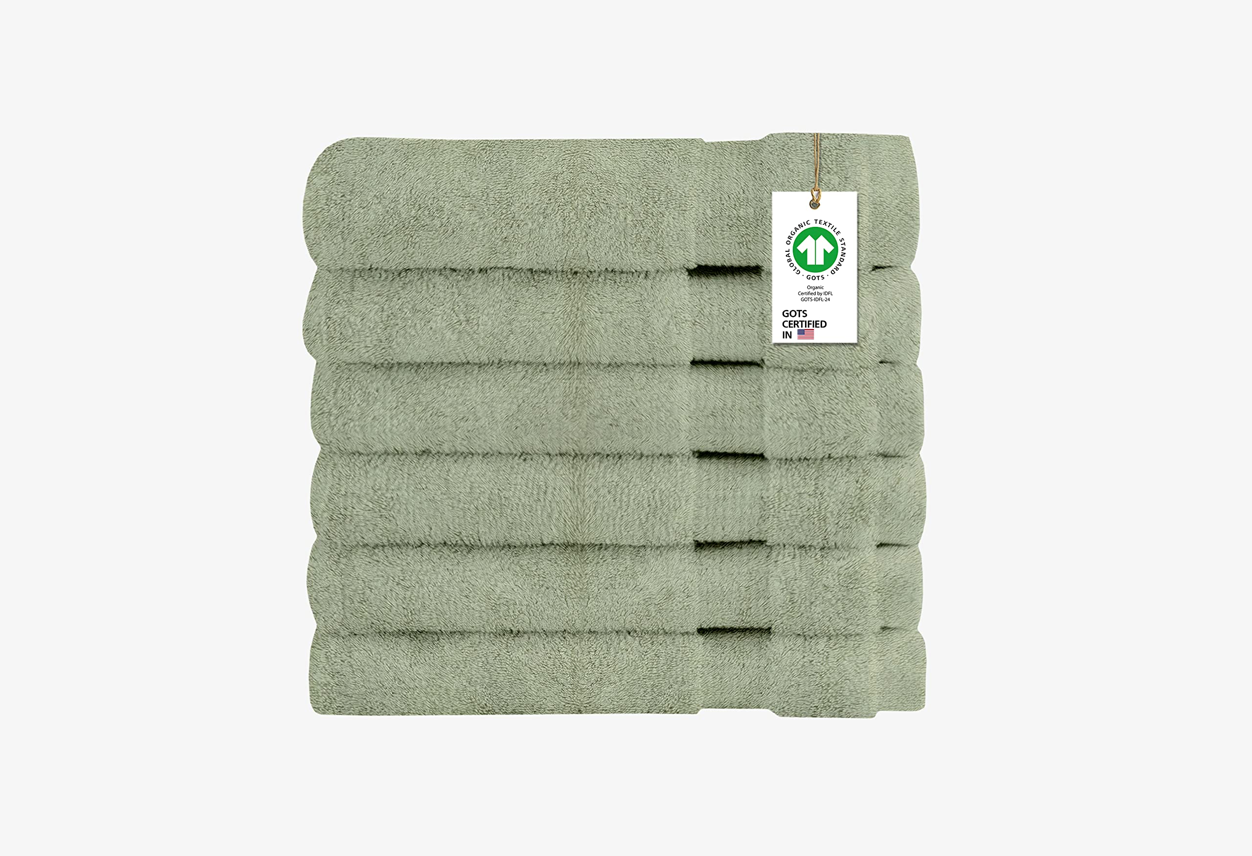 ECO TOWELS Cotton Banded Bath Mats 2 Pack, [Not a Bathroom Rug