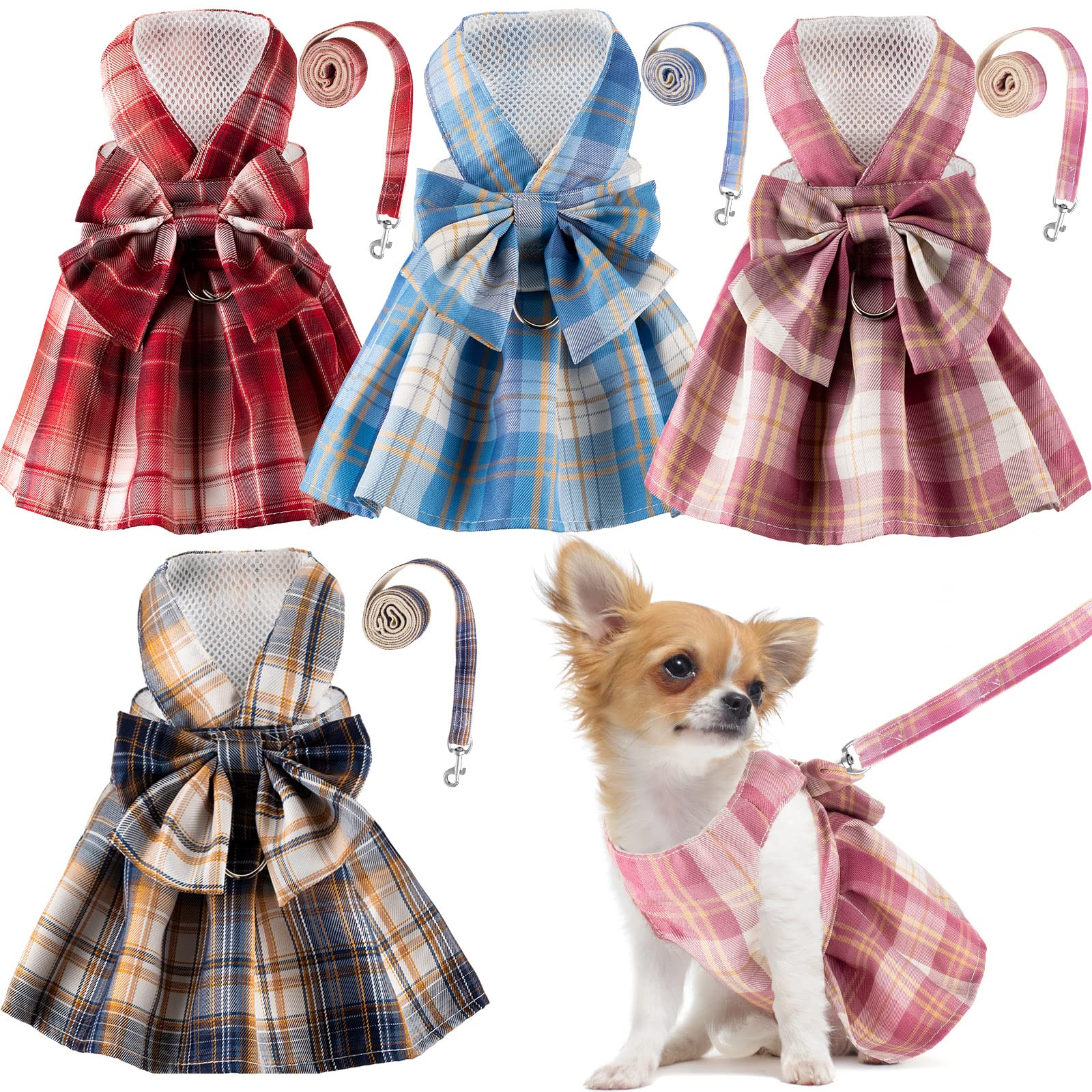 Dog Dress, Summer Cute Girl Puppy Dress, Little Girl Dog Dress