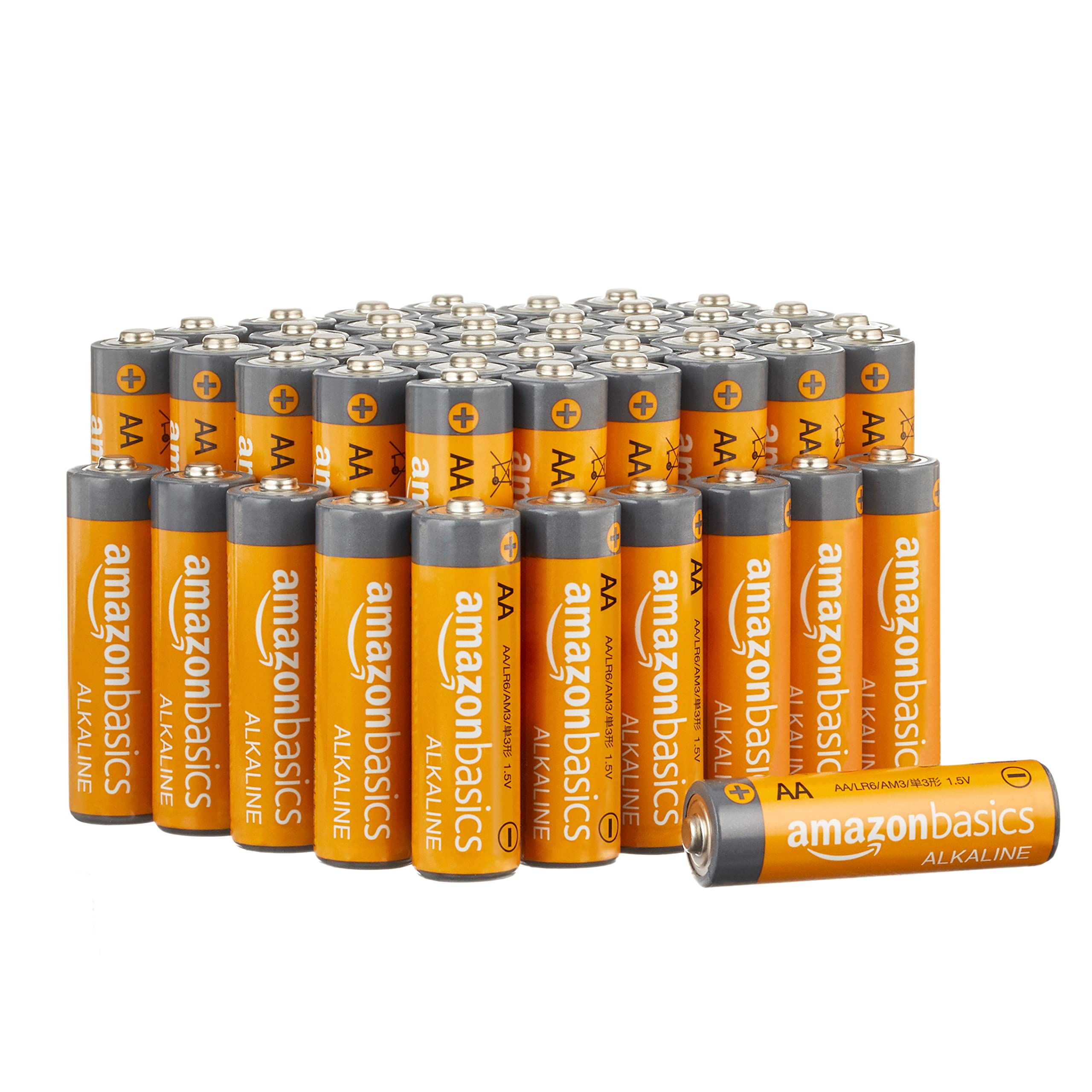   Basics 6-Pack CR123A Lithium Batteries, 3 Volt, 10-Year  Shelf Life : Health & Household