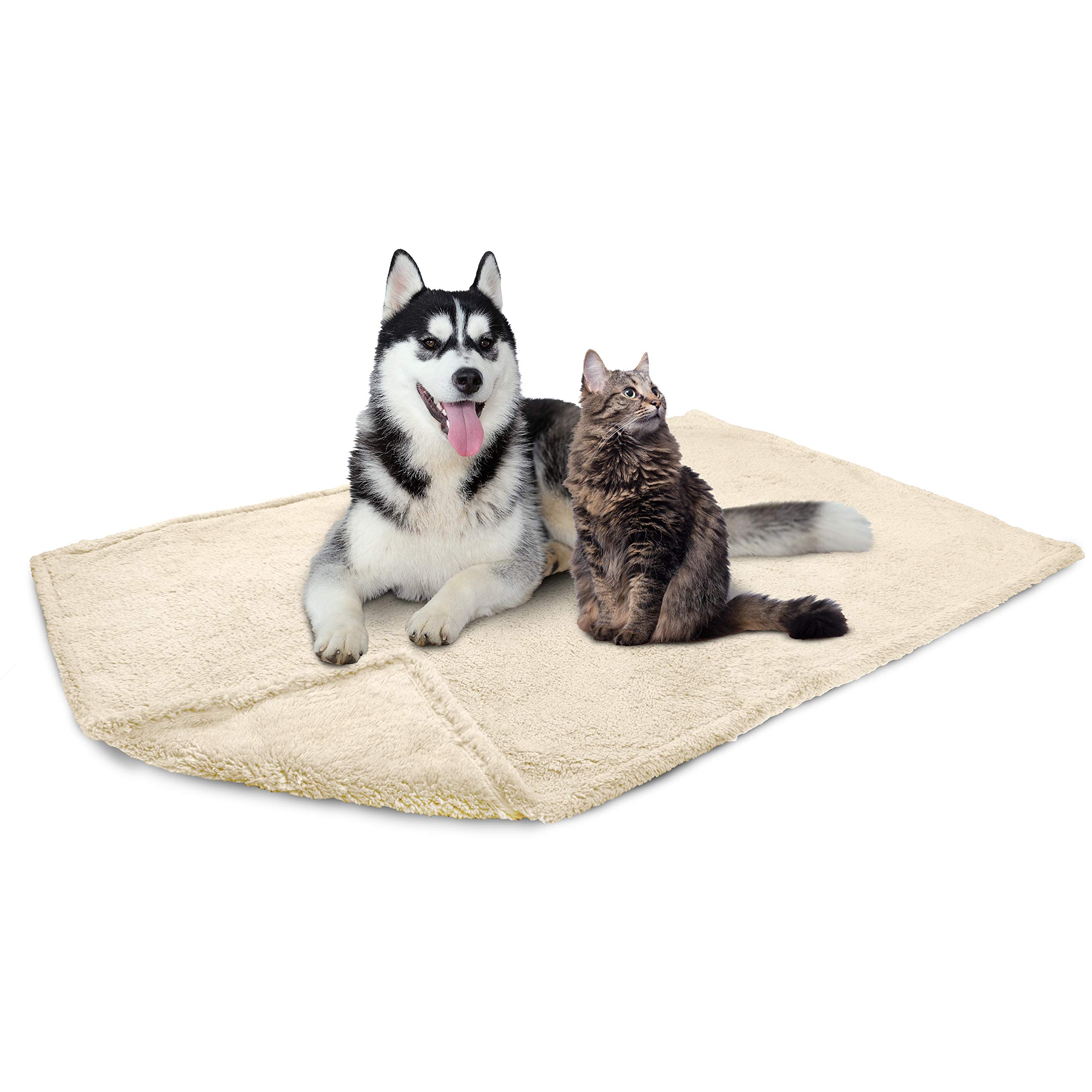 PetAmi Fluffy Waterproof Dog Blanket Fleece | Soft Warm Pet Fleece