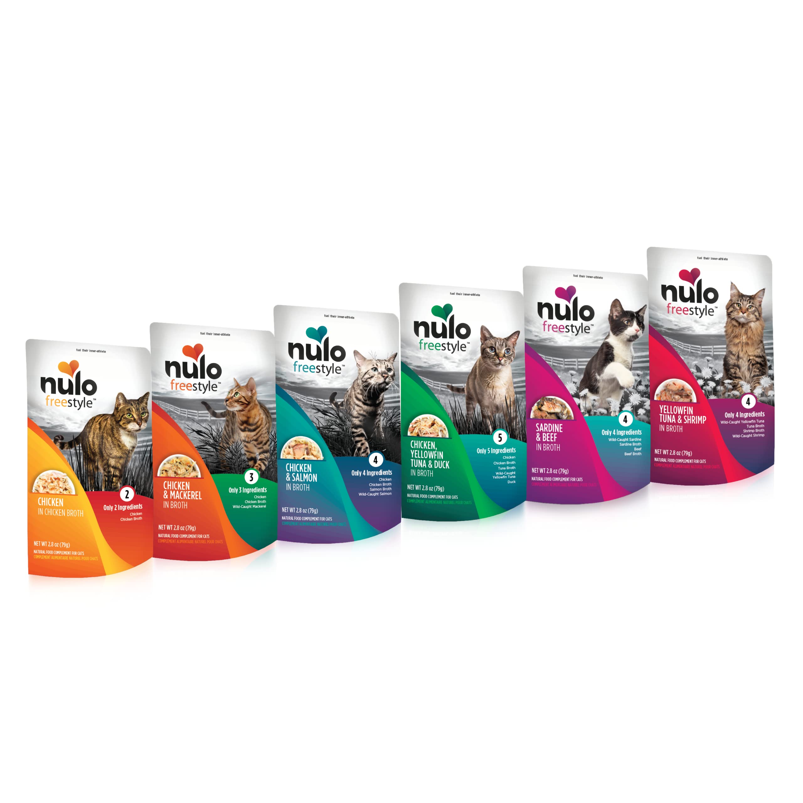 Nulo Freestyle Cat Kitten Wet Cat Food Pouch Premium All