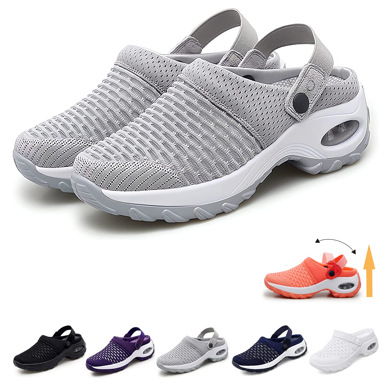 Men Fashion Trend Shoes Clogs Garden Shoes Outdoor Beach Sandals Flip Flop Air  Cushion Summer Casual Shoes Men Slippers 39-44 - AliExpress