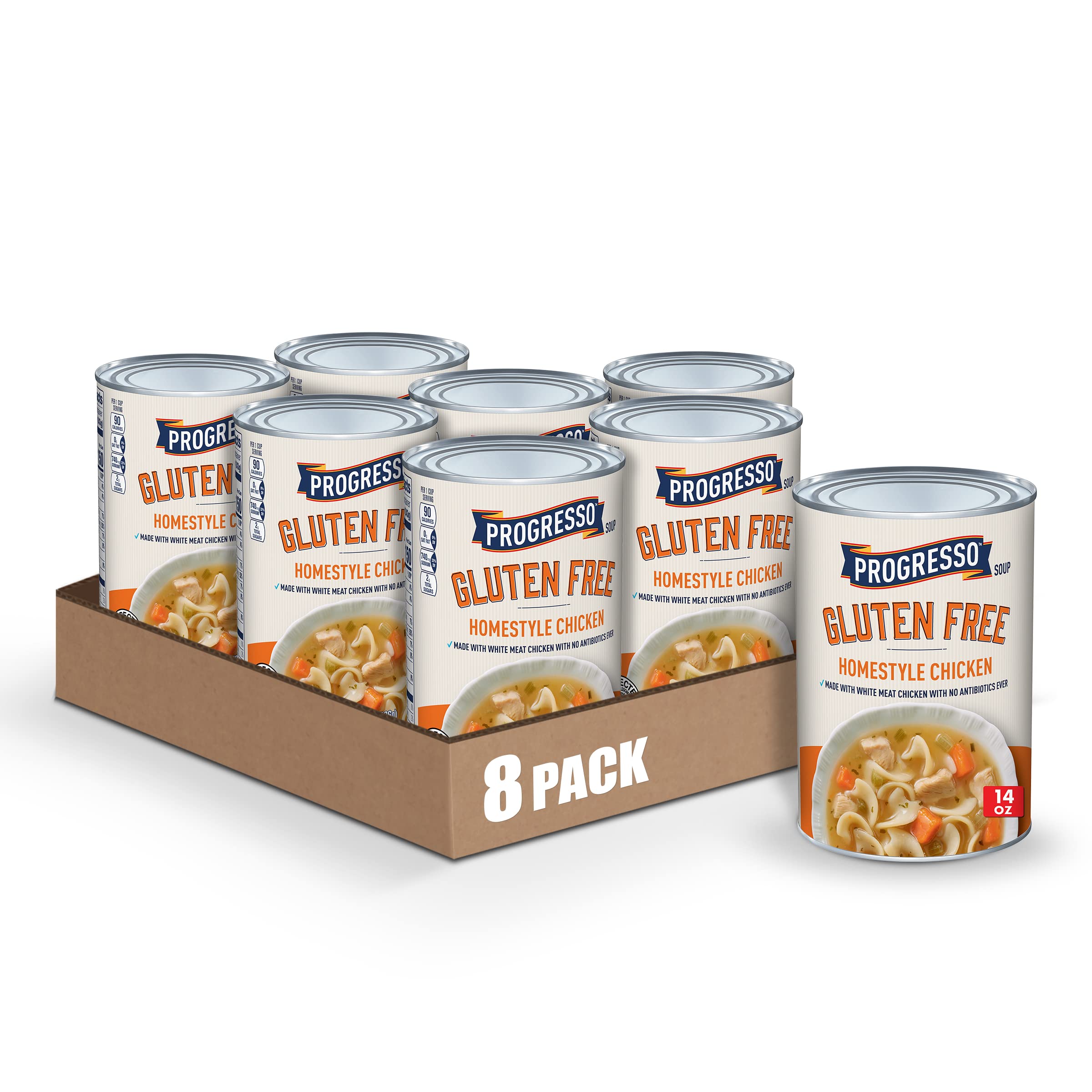 Progresso Gluten Free Homestyle Chicken Canned Soup, 14 oz